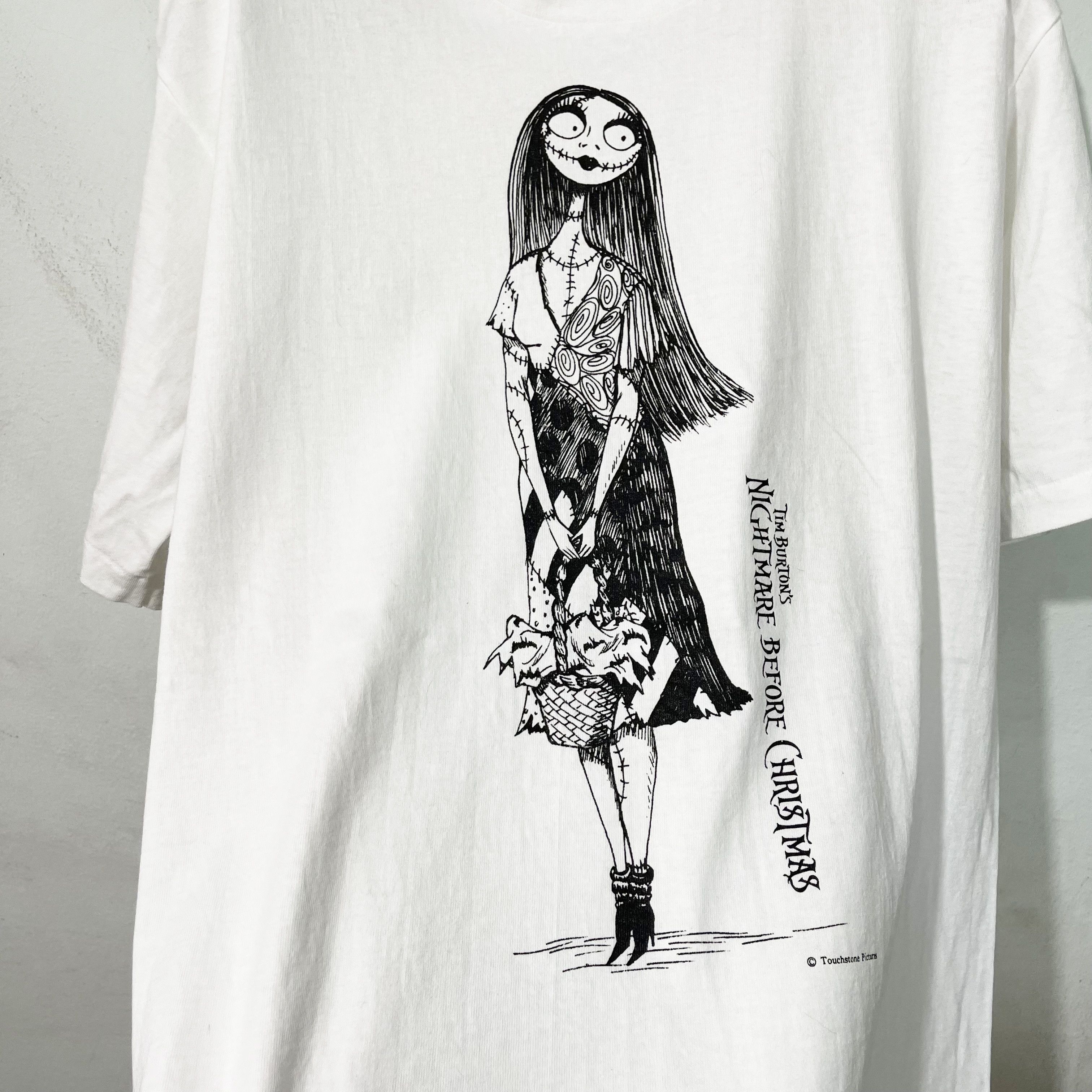 Vintage Vintage 90s The Nightmare Before Christmas Shirt Size US M / EU 48-50 / 2 - 2 Thumbnail