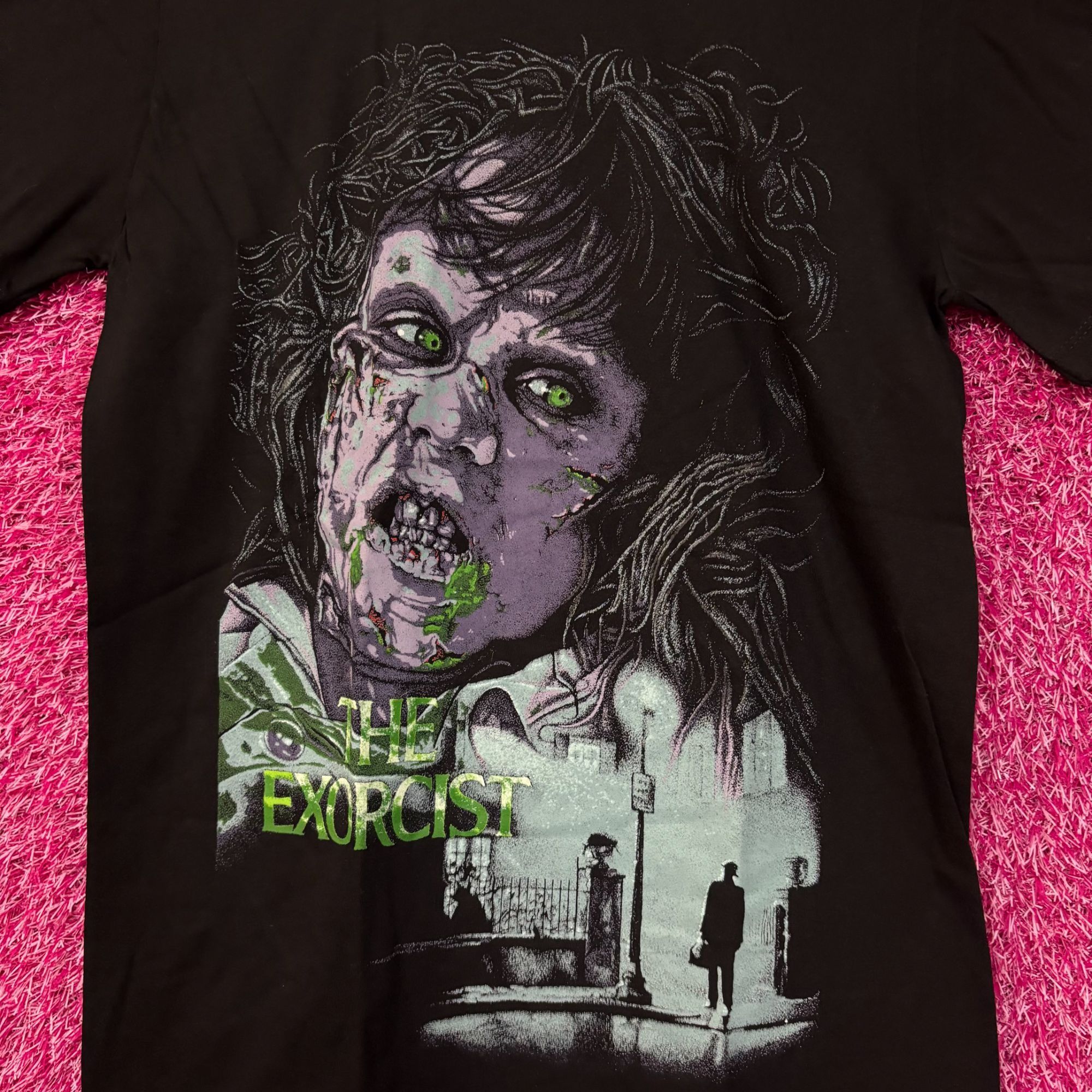 Other The Exorcist Horror Graphic Design T-Shirt Extra Small Size US XS / EU 42 / 0 - 2 Thumbnail