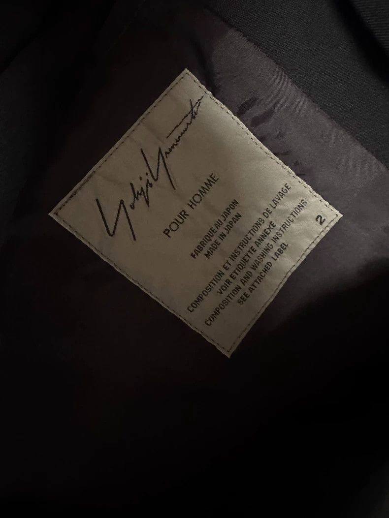 Yohji Yamamoto Yohji Yamamoto 16cm detachable scarf midi coat Size US M / EU 48-50 / 2 - 8 Thumbnail