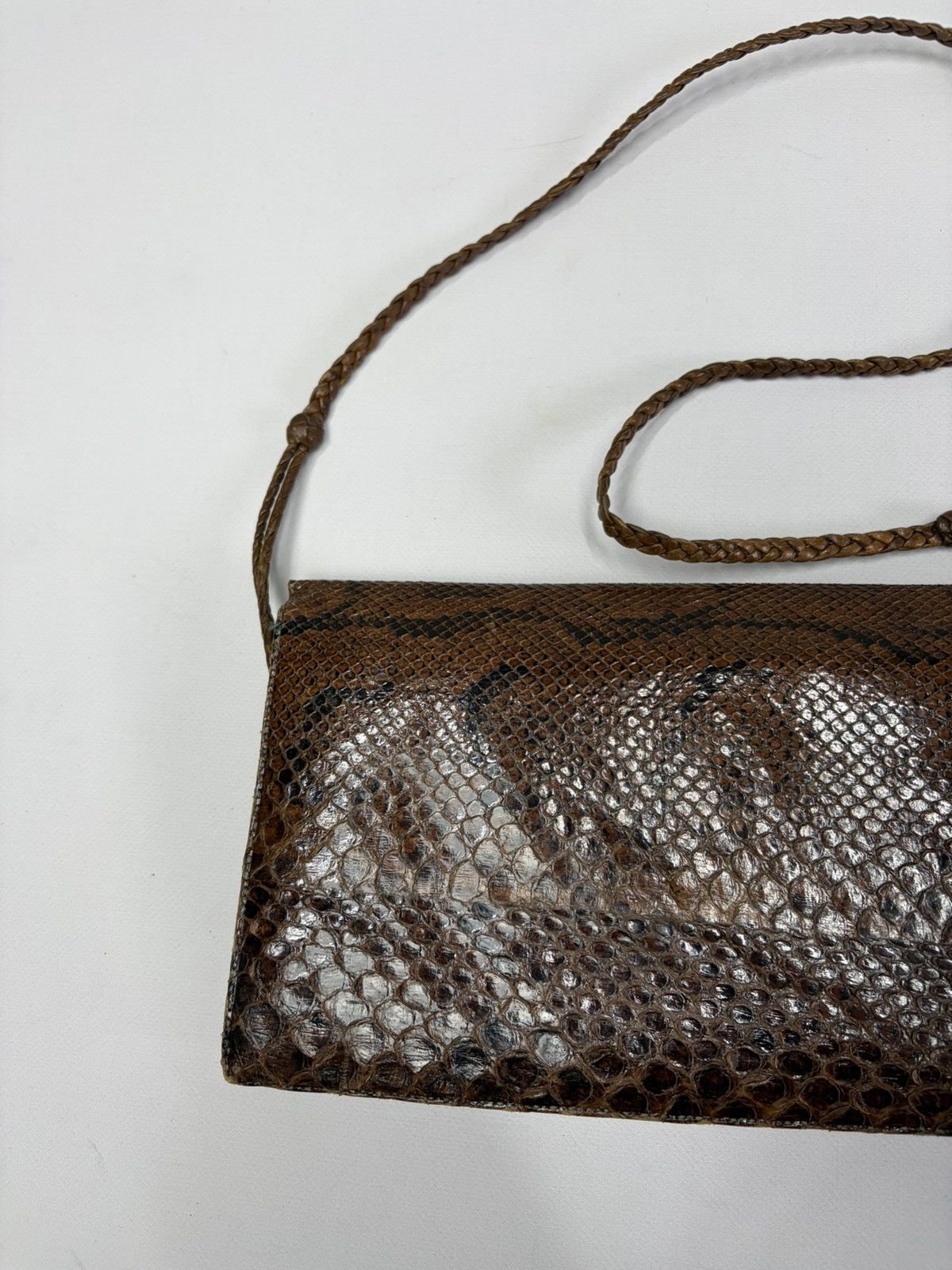 KMRii Snakeskin Leather Bag Y2K Archive KMRii If Six Was Nine Vibe Size ONE SIZE - 11 Thumbnail