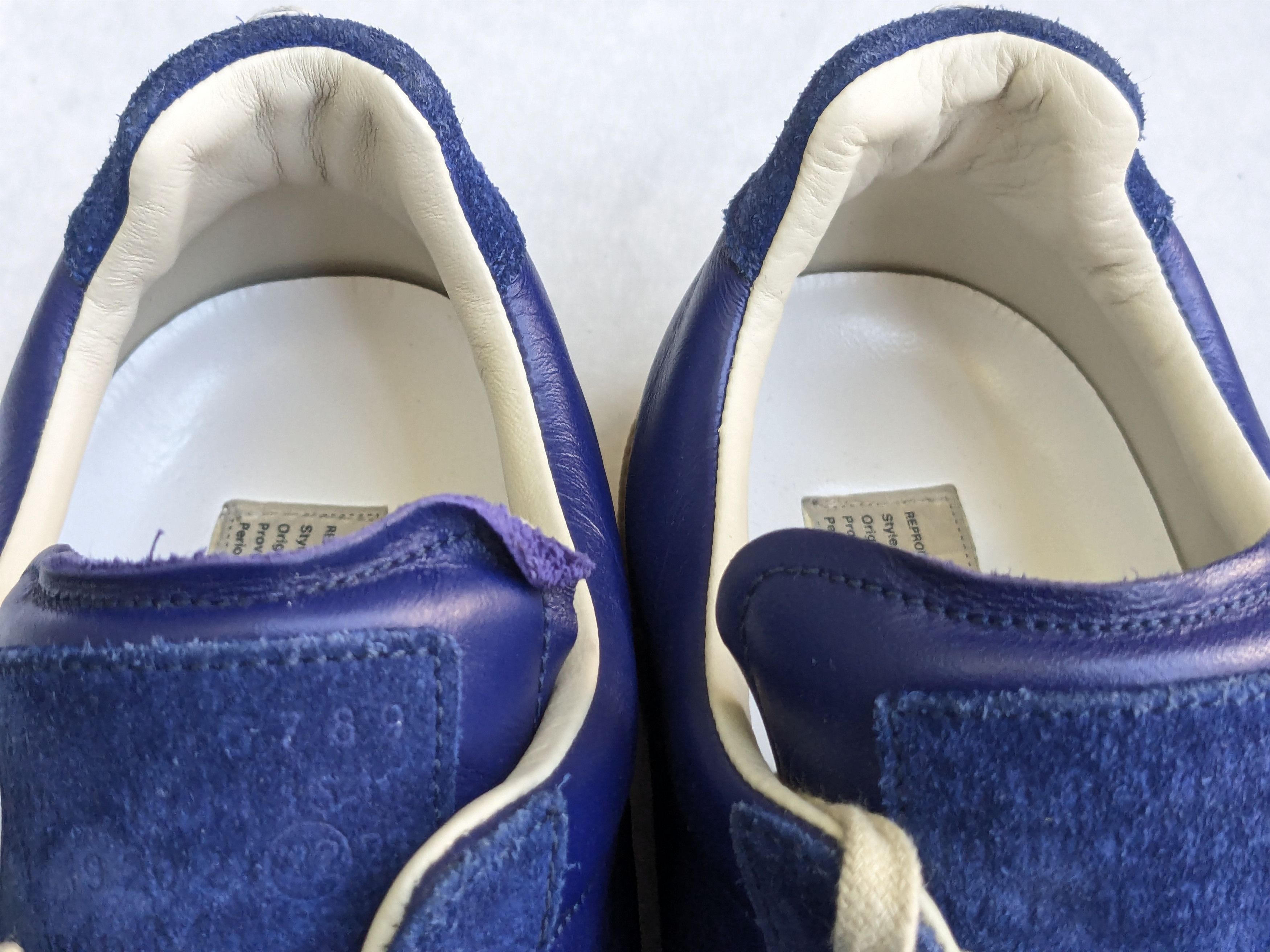 Maison Margiela Maison Margielas Replica GAT Blue 11 44 Gum Low Tops Size US 11 / EU 44 - 5 Thumbnail