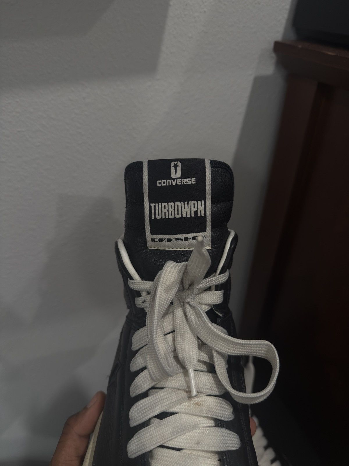 Converse × Rick Owens Drkshdw Rick Owens DRKSHDW x Converse TURBOWPN Size US 11.5 / EU 44-45 - 6 Thumbnail