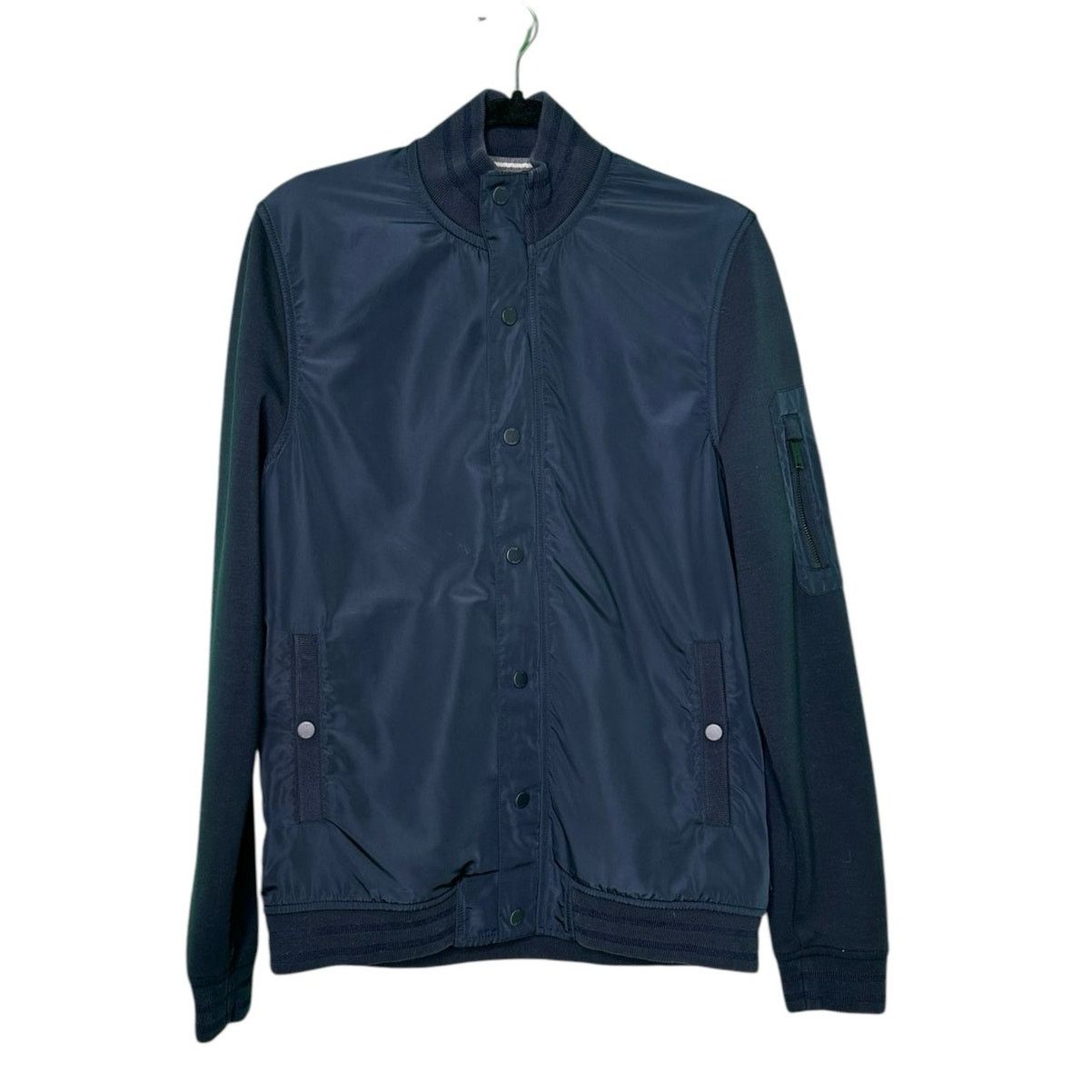 Ted Baker Ted Baker blue hidden zipper jacket size Large Size US L / EU 52-54 / 3 - 1 Thumbnail