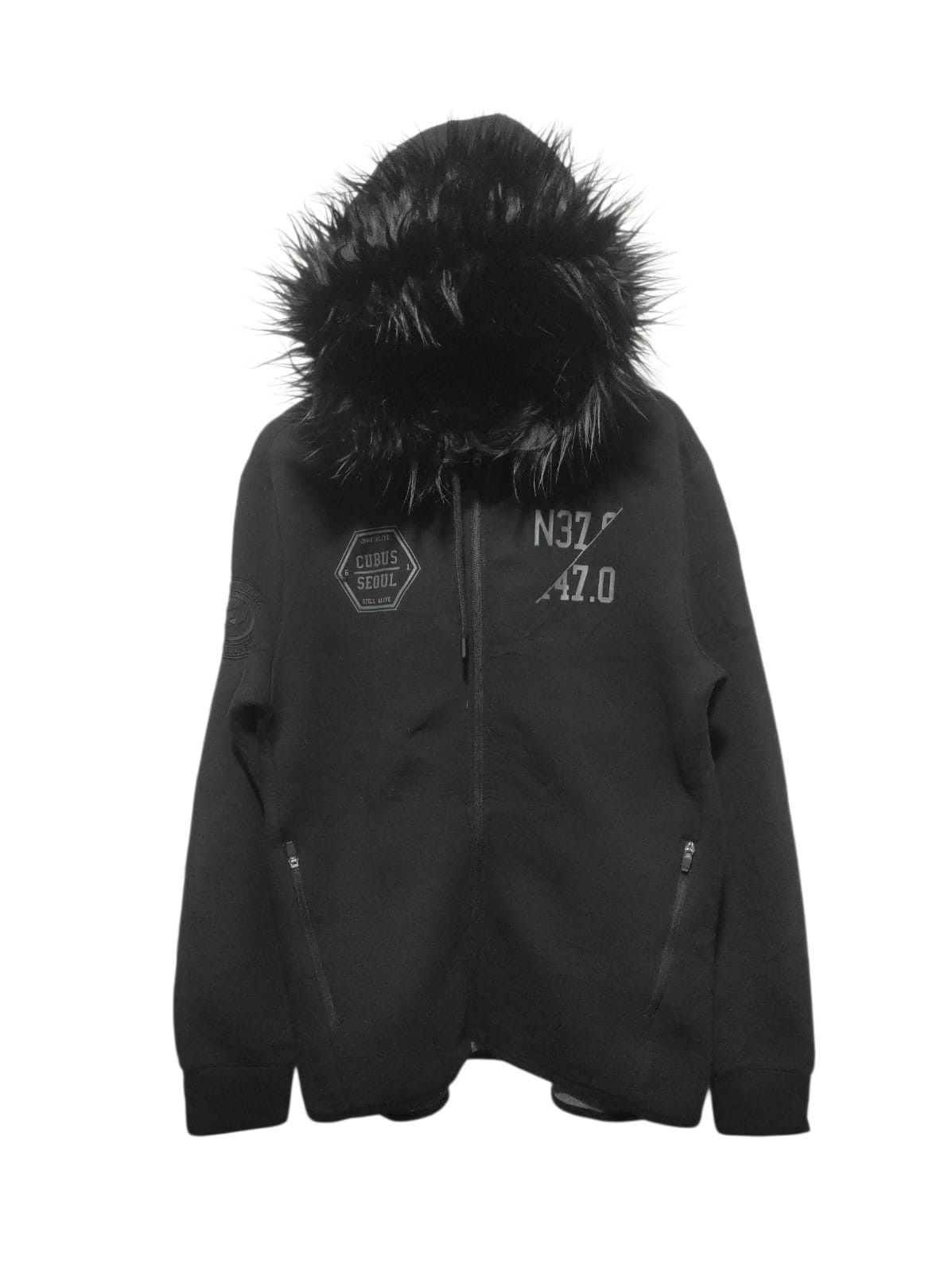 Japanese Brand Cubus Seoul zip fur hoodie ifsix LGB style Size US M / EU 48-50 / 2 - 1 Thumbnail