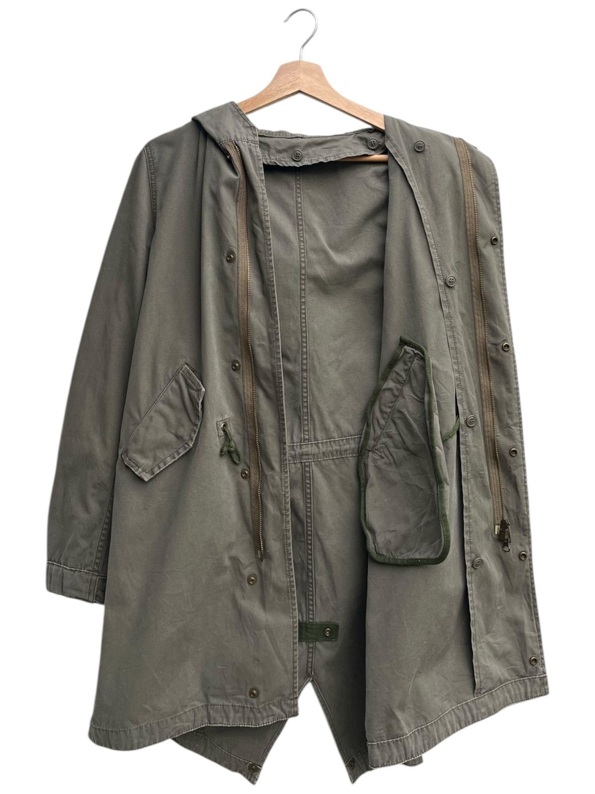Alpha Industries Faded Olive Alpha Industries Fishtail Parka Size US S / EU 44-46 / 1 - 3 Thumbnail