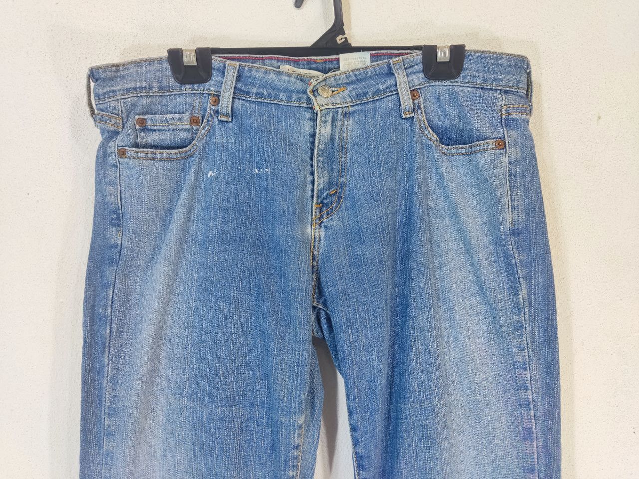 Levi's vintage levis 545 low bootcut flare denim nice design Size US 37 - 7 Thumbnail