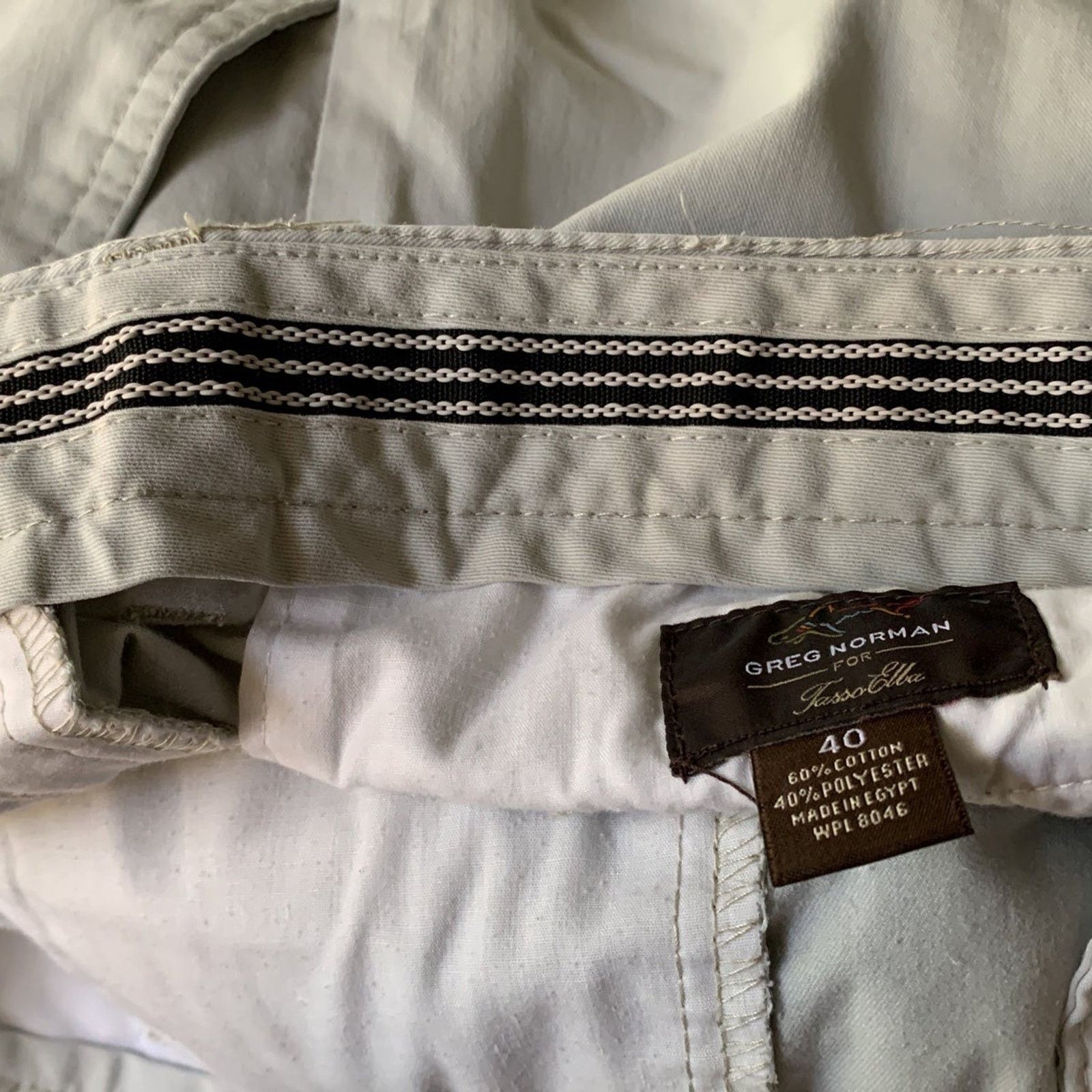 Greg Norman Greg Norman Men’s Size 40 Cargo Shorts Khaki Zipper Pockets Size US 40 / EU 56 - 9 Thumbnail