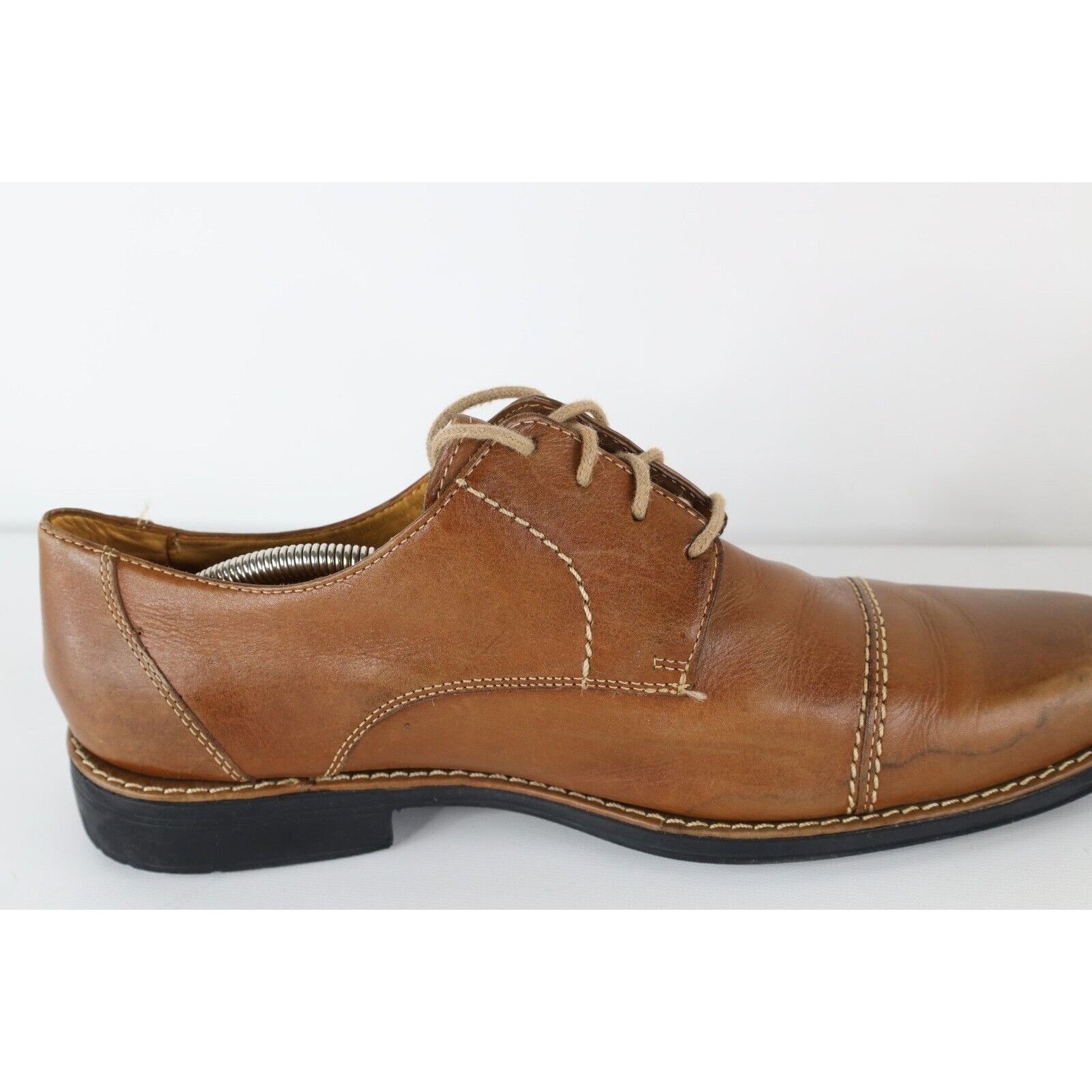 Sandro Moscoloni Sandro Moscolini Brazil Leather Toe Cap Oxford Dress Shoes Size US 11.5 / EU 44-45 - 7 Thumbnail