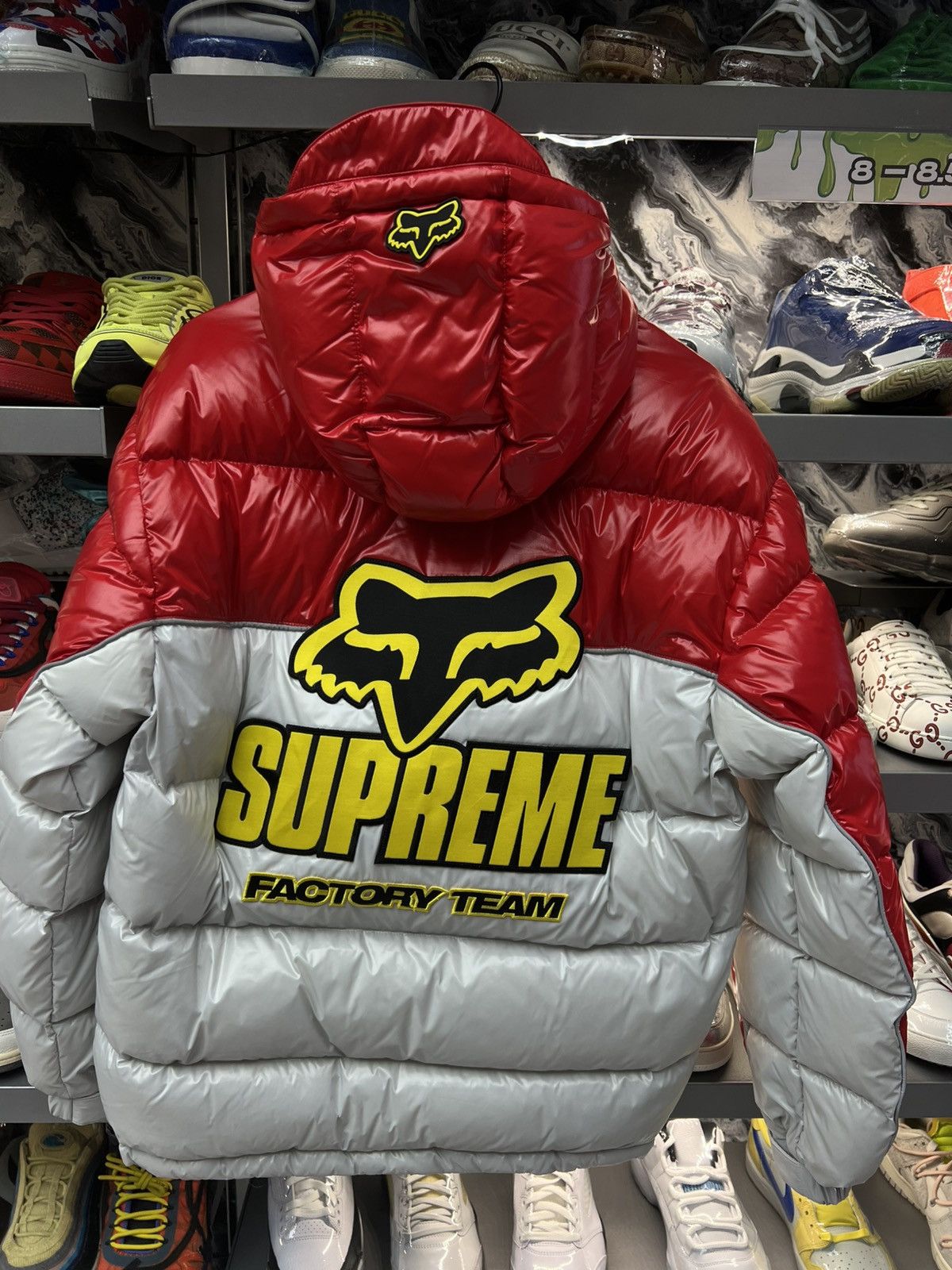 Supreme Supreme Fox Racing Shiny Down Puffer Size US S / EU 44-46 / 1 - 2 Thumbnail