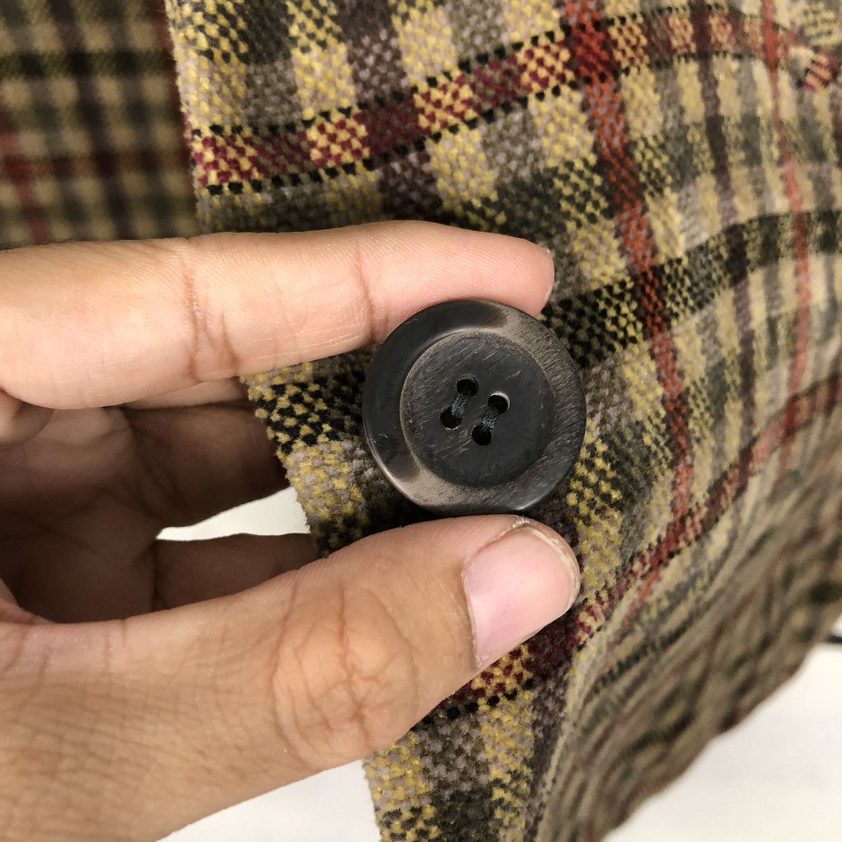 Japanese Brand 📌Vintage Chore Jacket Kenzo Watanabe Tartan Design Size US M / EU 48-50 / 2 - 17 Thumbnail