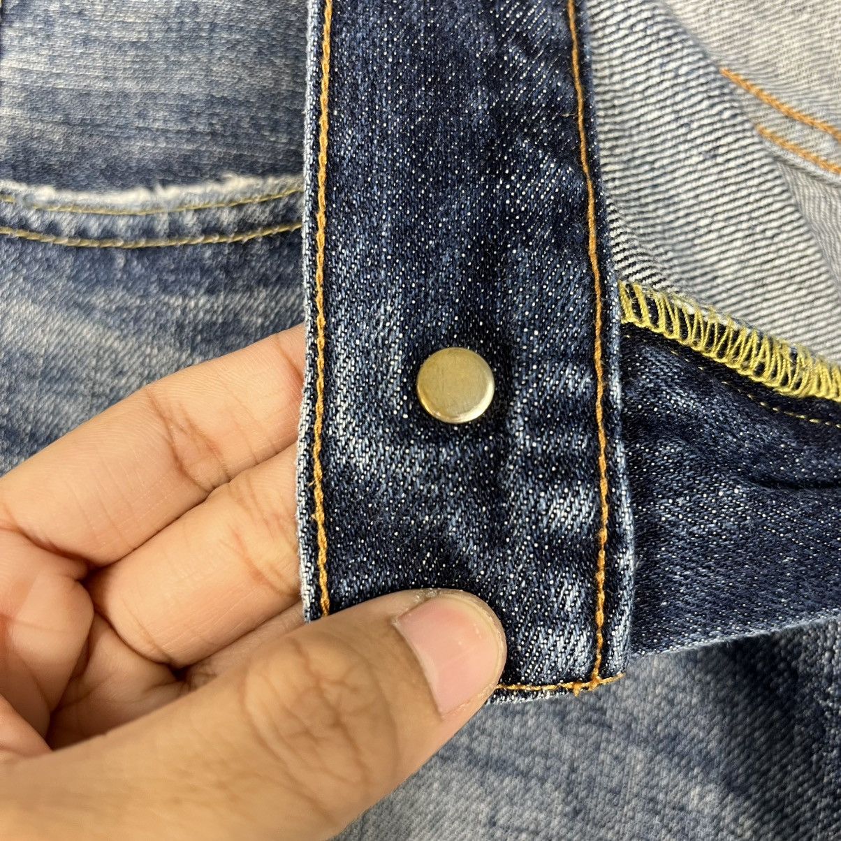 Kaihara Denim Vintage Kaihara Denim Back Number Denim Jeans Size US 34 / EU 50 - 17 Thumbnail
