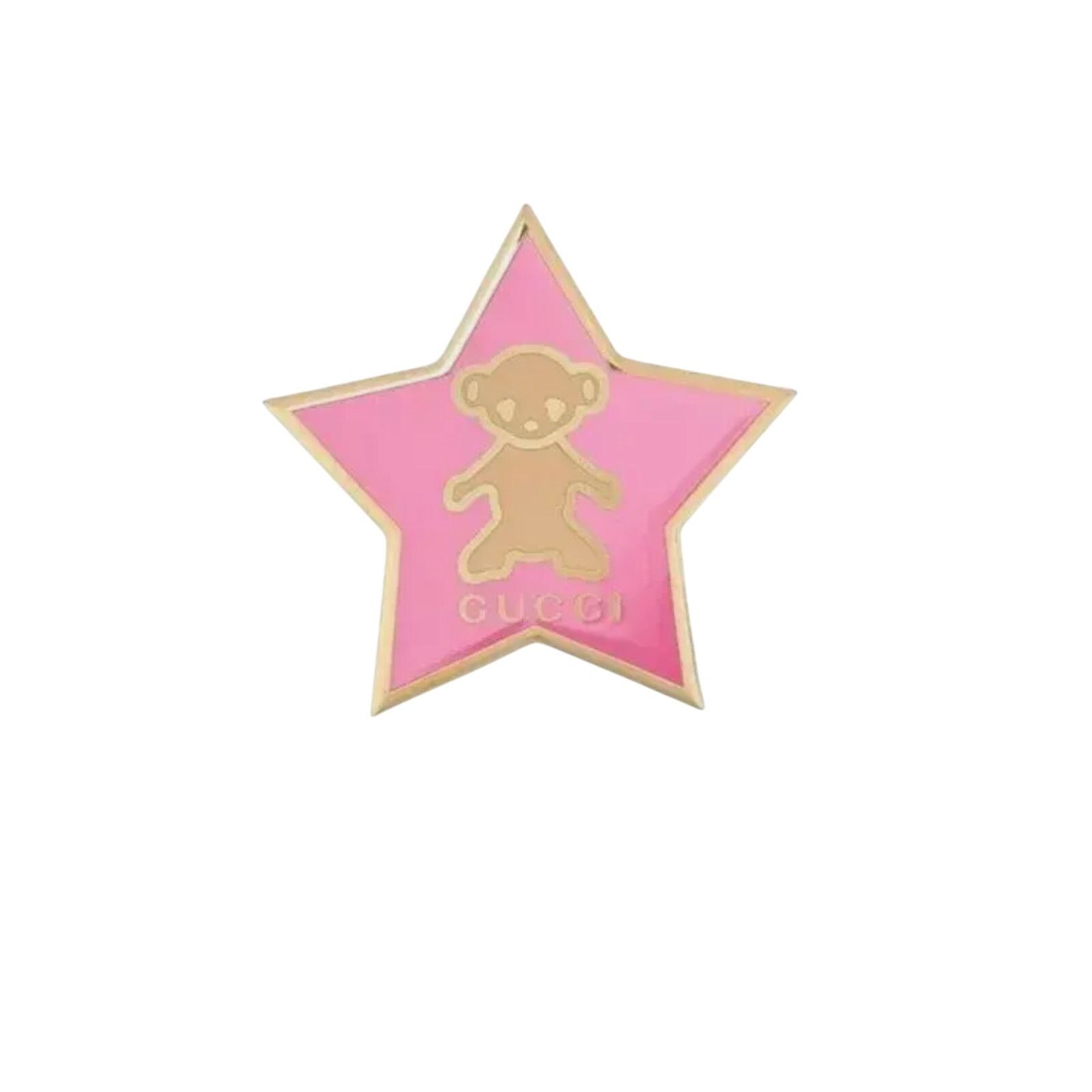 Gucci Gucci Star Shaped Teddy Brooch Size ONE SIZE - 1 Thumbnail