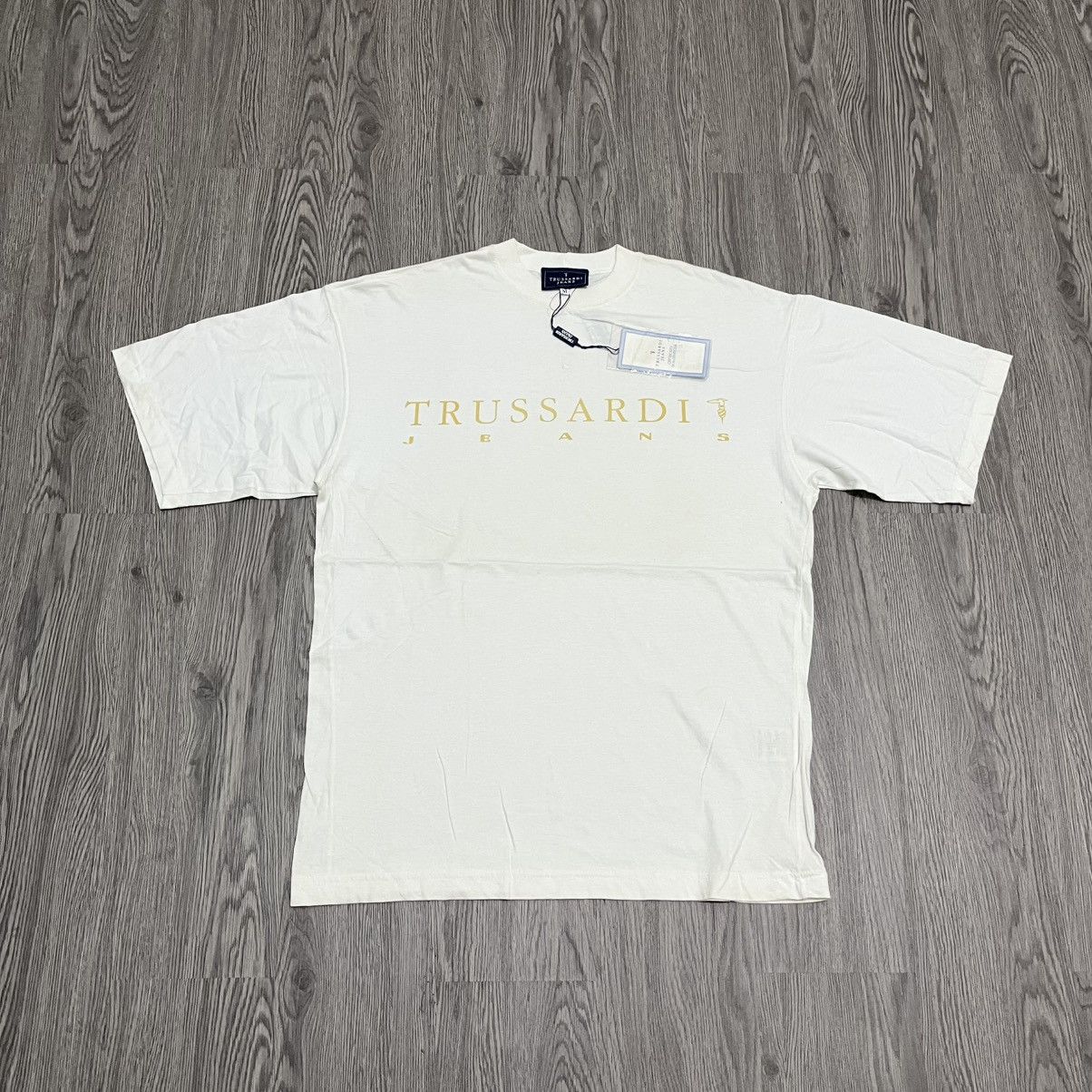 Trussardi DEAD STOCK Trussardi Jeans T-shirt Desginer Size US M / EU 48-50 / 2 - 1 Thumbnail