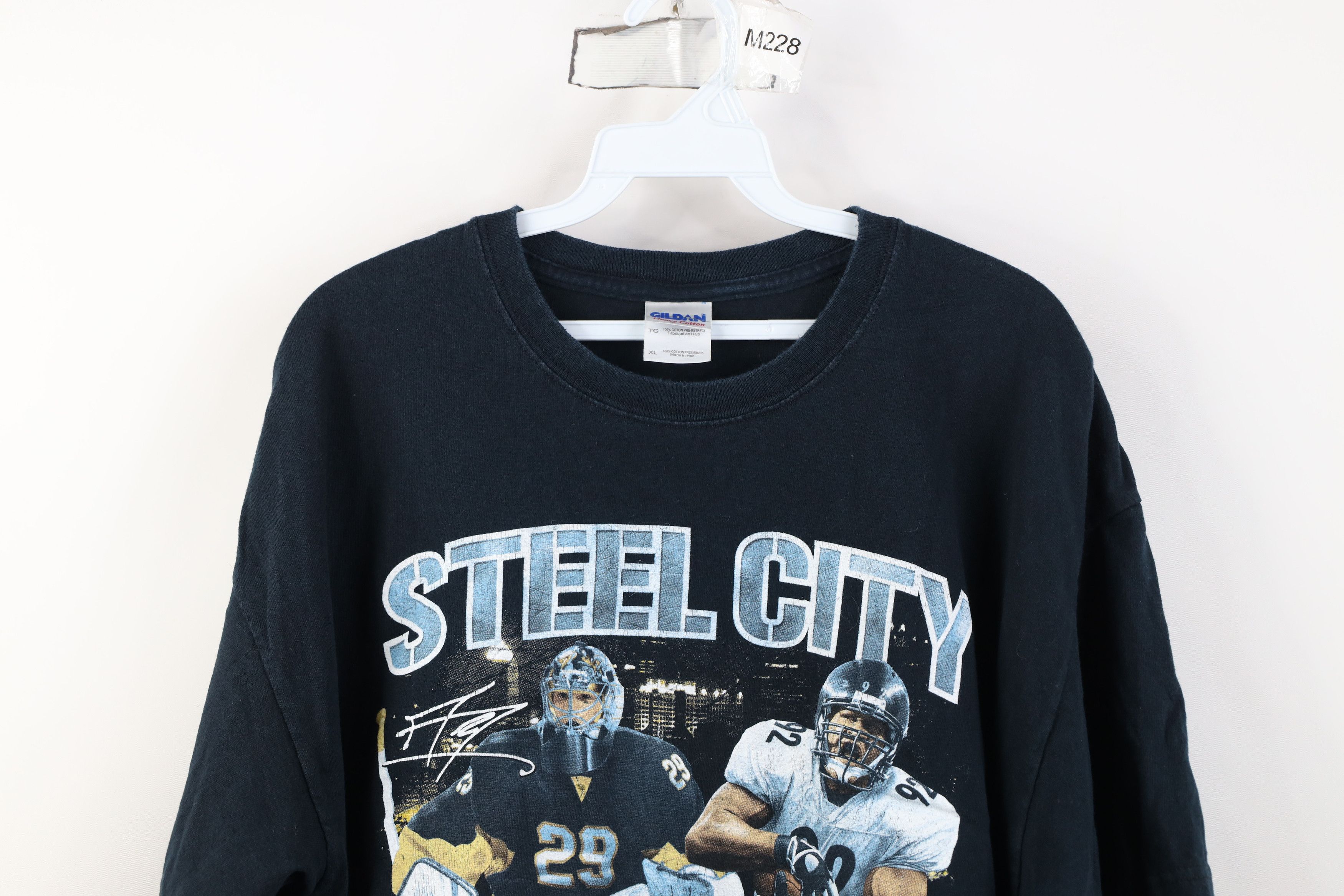 Vintage Vintage Y2K 2009 Pittsburgh Steelers Penguins World T-Shirt Size US XL / EU 56 / 4 - 2 Thumbnail
