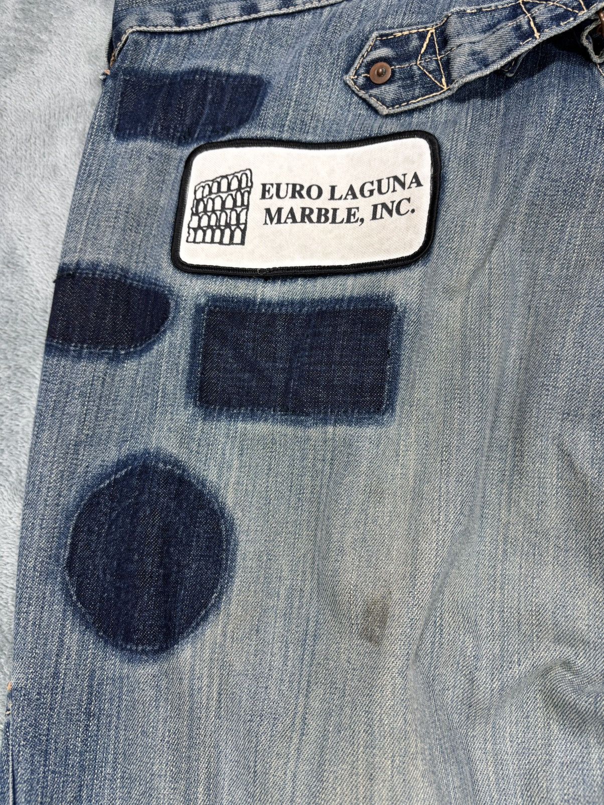 ANACHRONORM Anachronorm Distressed Denim. S0173 Size US 34 / EU 50 - 8 Thumbnail