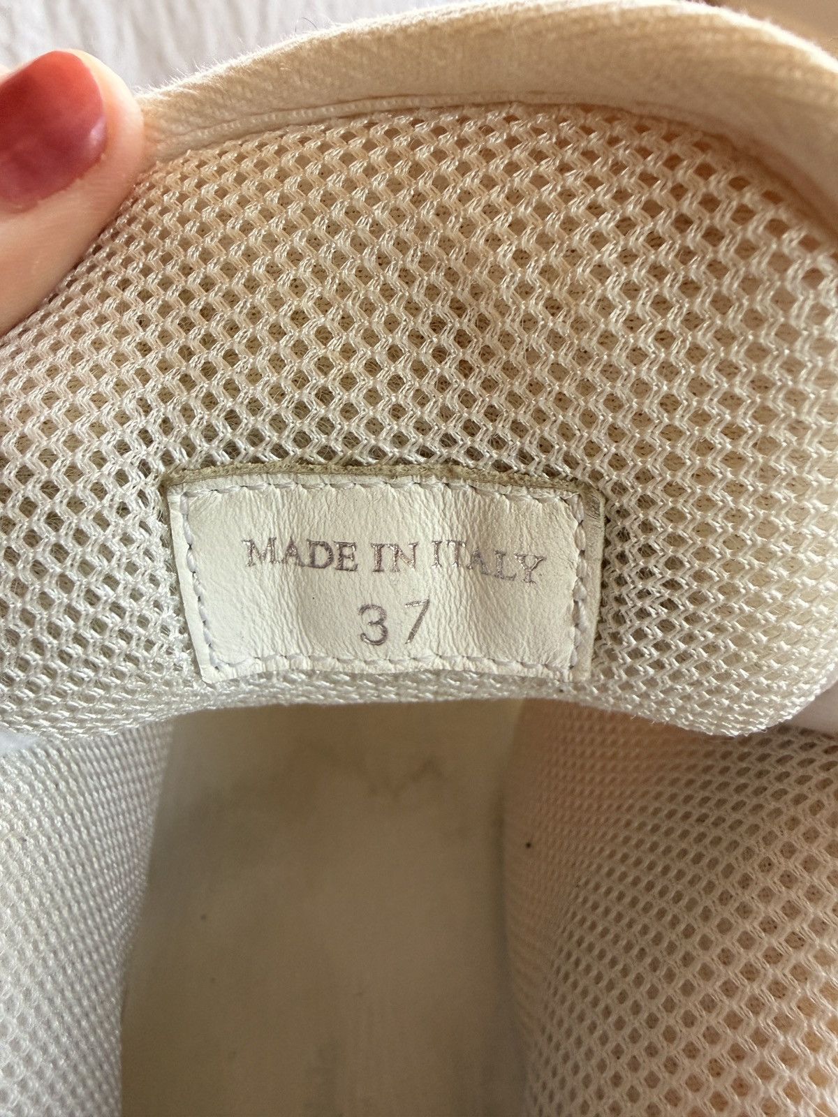Maison Margiela Margiela Sneakers Retro Fit Sponge White Yellow Size US 7 / IT 37 - 10 Thumbnail