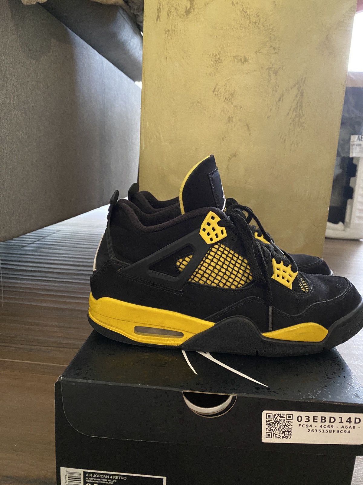 Jordan Brand × Nike Air Jordan 4 Retro Size US 8.5 / EU 41-42 - 3 Thumbnail