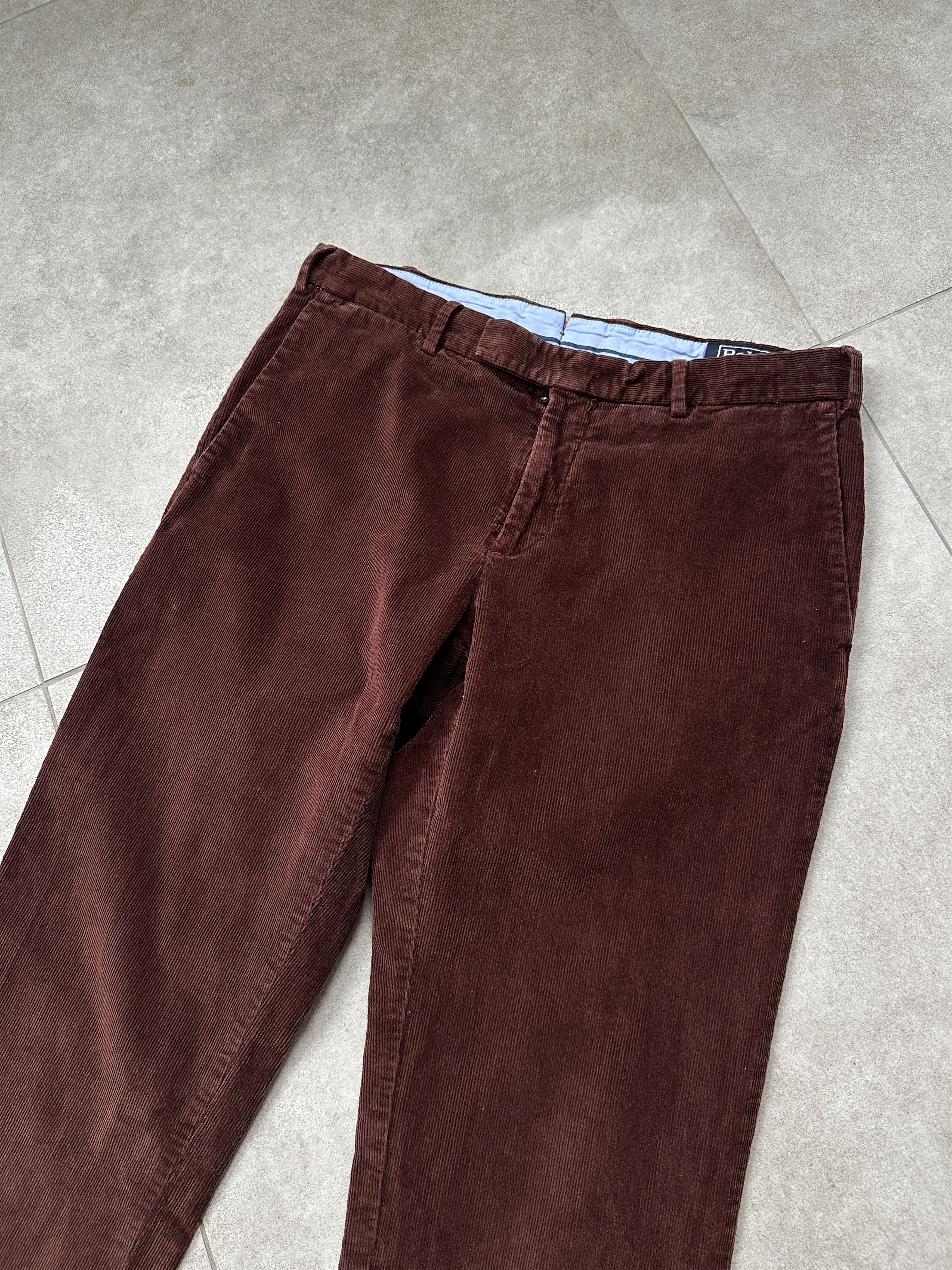 Polo Ralph Lauren Polo Ralph Lauren Brown Corduroy Pants Size US 32 / EU 48 - 3 Thumbnail