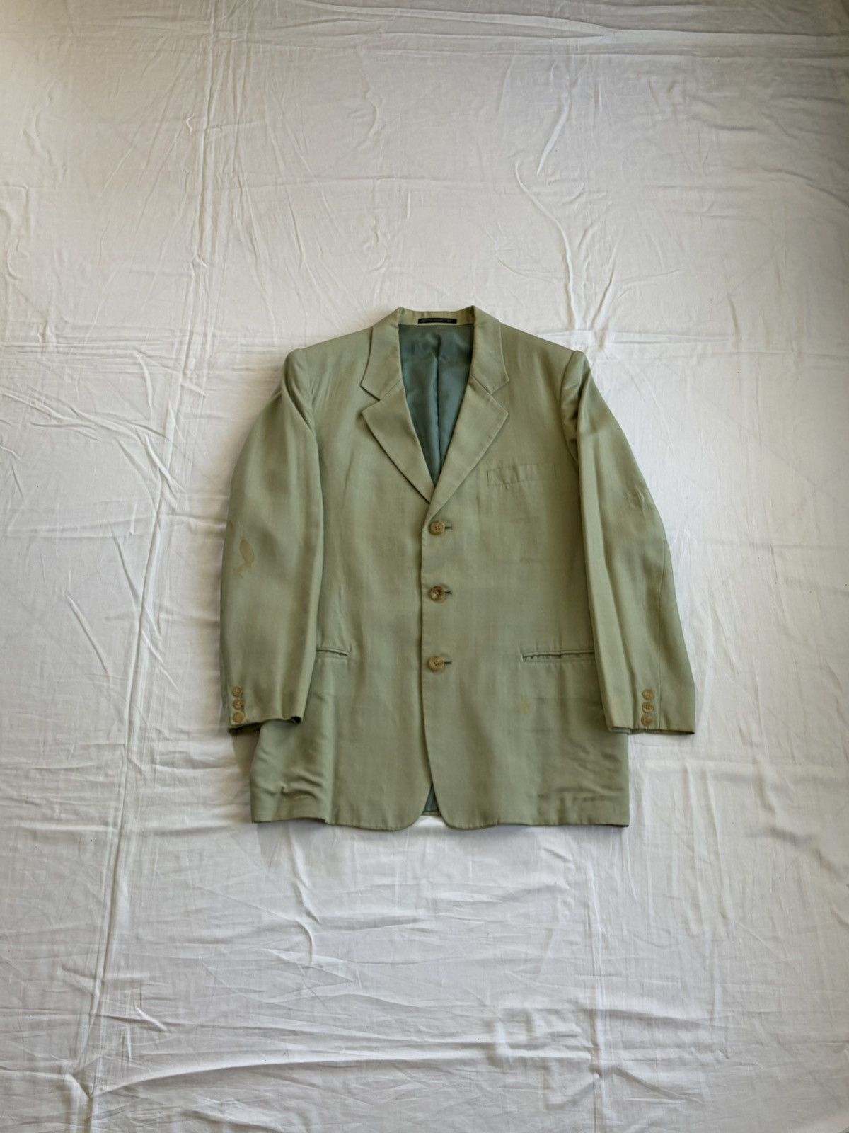 Yohji Yamamoto Yohji Yamamoto mainline late80s/early90s loose-fit jacket Size US M / EU 48-50 / 2 - 1 Thumbnail