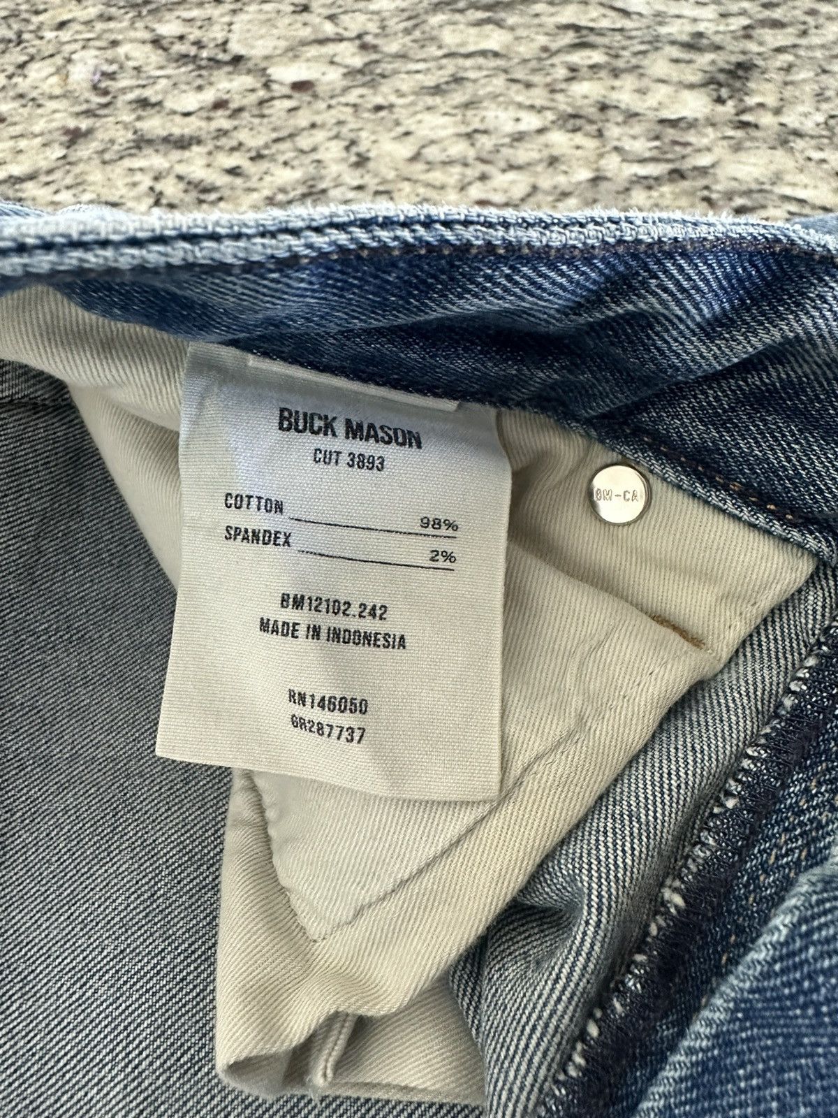 Buck Mason Ford Standard Jean 