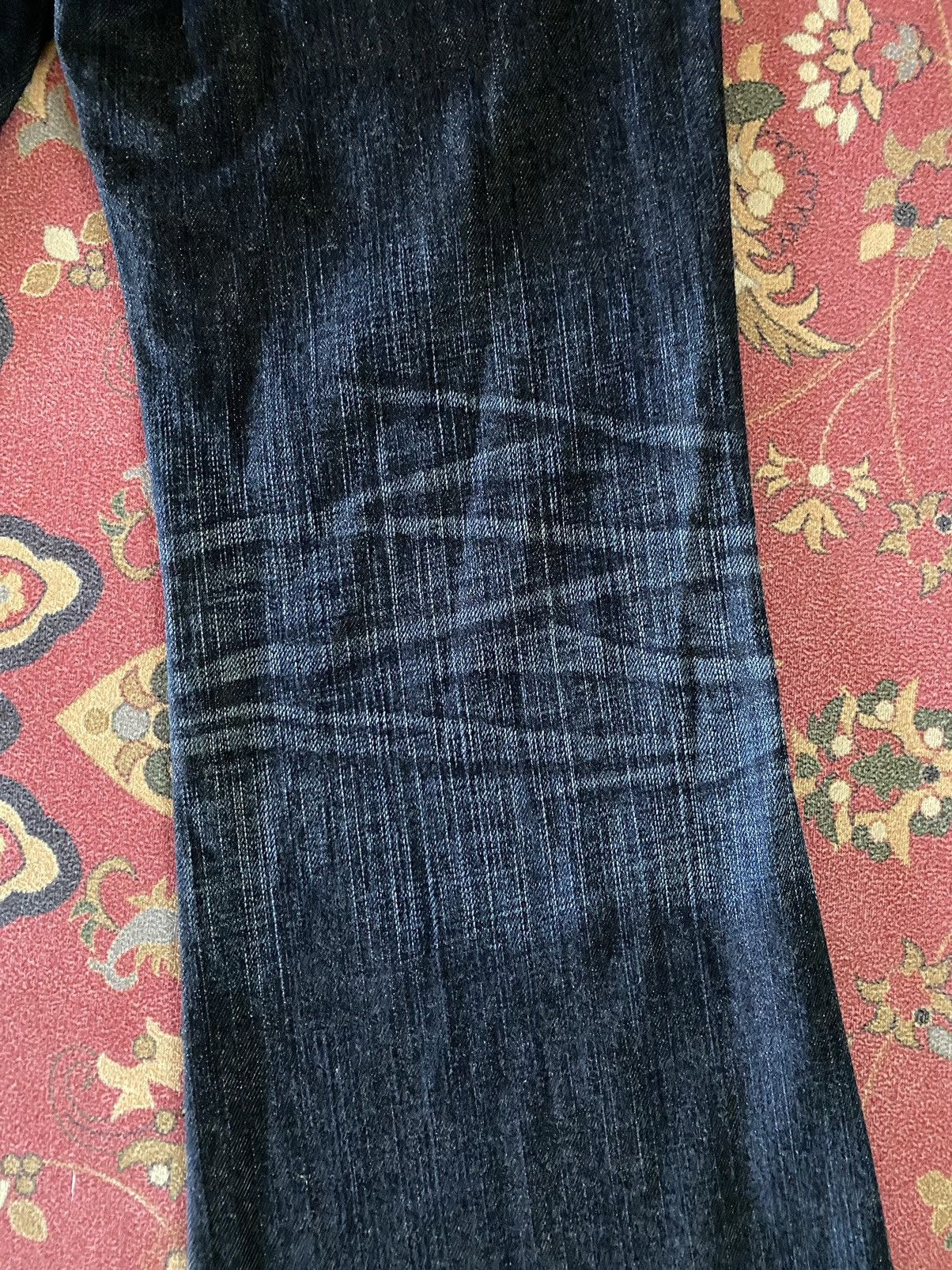 Edwin 🔥🔥Japanese Brand Vienus Jean Super Flare Rare Design Denim Size US 28 / EU 44 - 5 Thumbnail