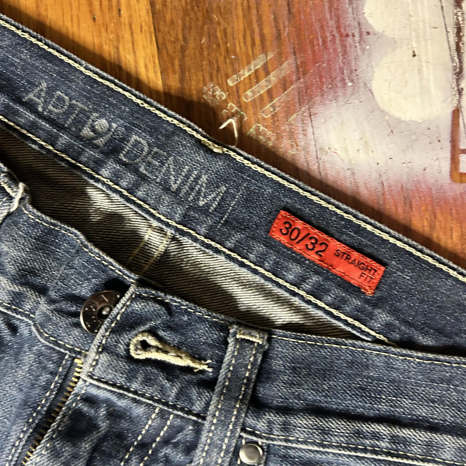 Apt. 9 APT 9 Men's Classic Blue Denim Jeans - Ready for Action! Size US 30 / EU 46 - 4 Thumbnail