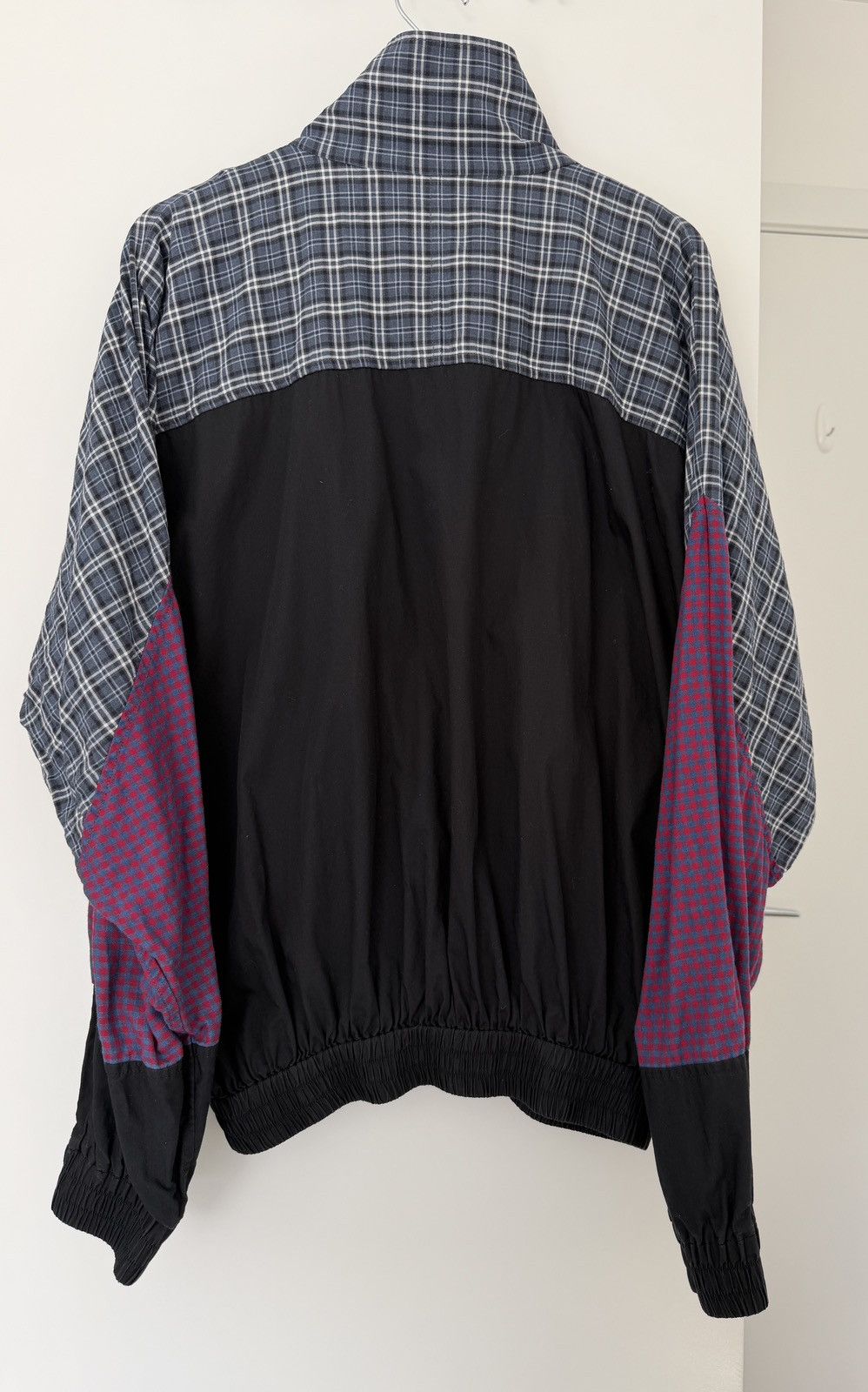 Balenciaga BALENCIAGA Multicolor Plaid windbreaker tracksuit jacket Size US S / EU 44-46 / 1 - 9 Thumbnail