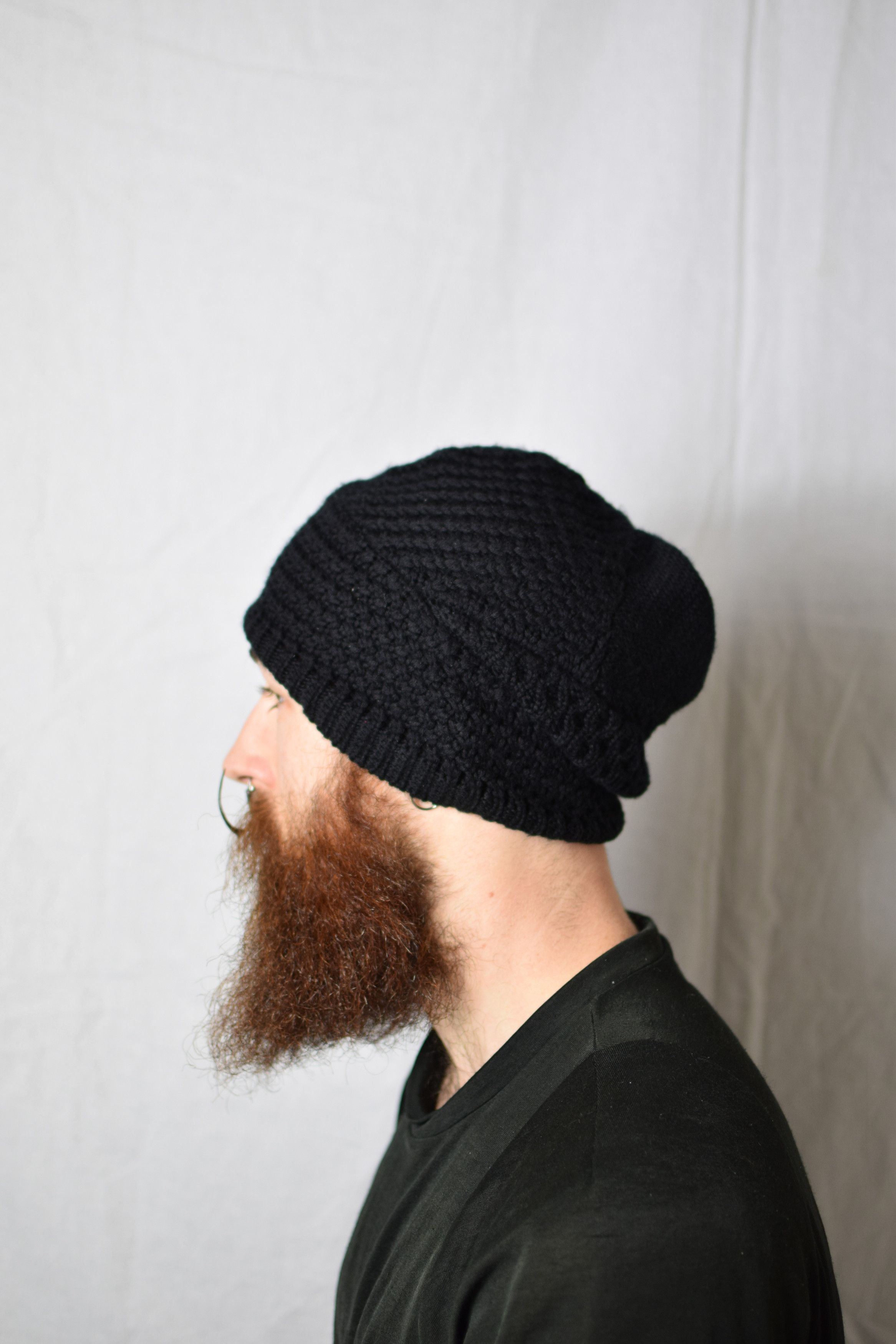 Devoa Devoa Merino Wool Knit Cap - TK-KC15 Size ONE SIZE - 3 Thumbnail