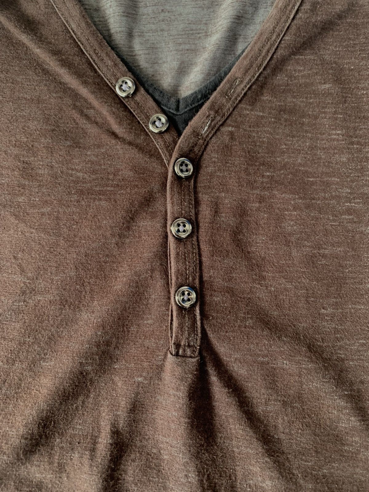 Japanese Brand 2000s japanese archive king jonathan double layer longsleeve Size US M / EU 48-50 / 2 - 2 Thumbnail