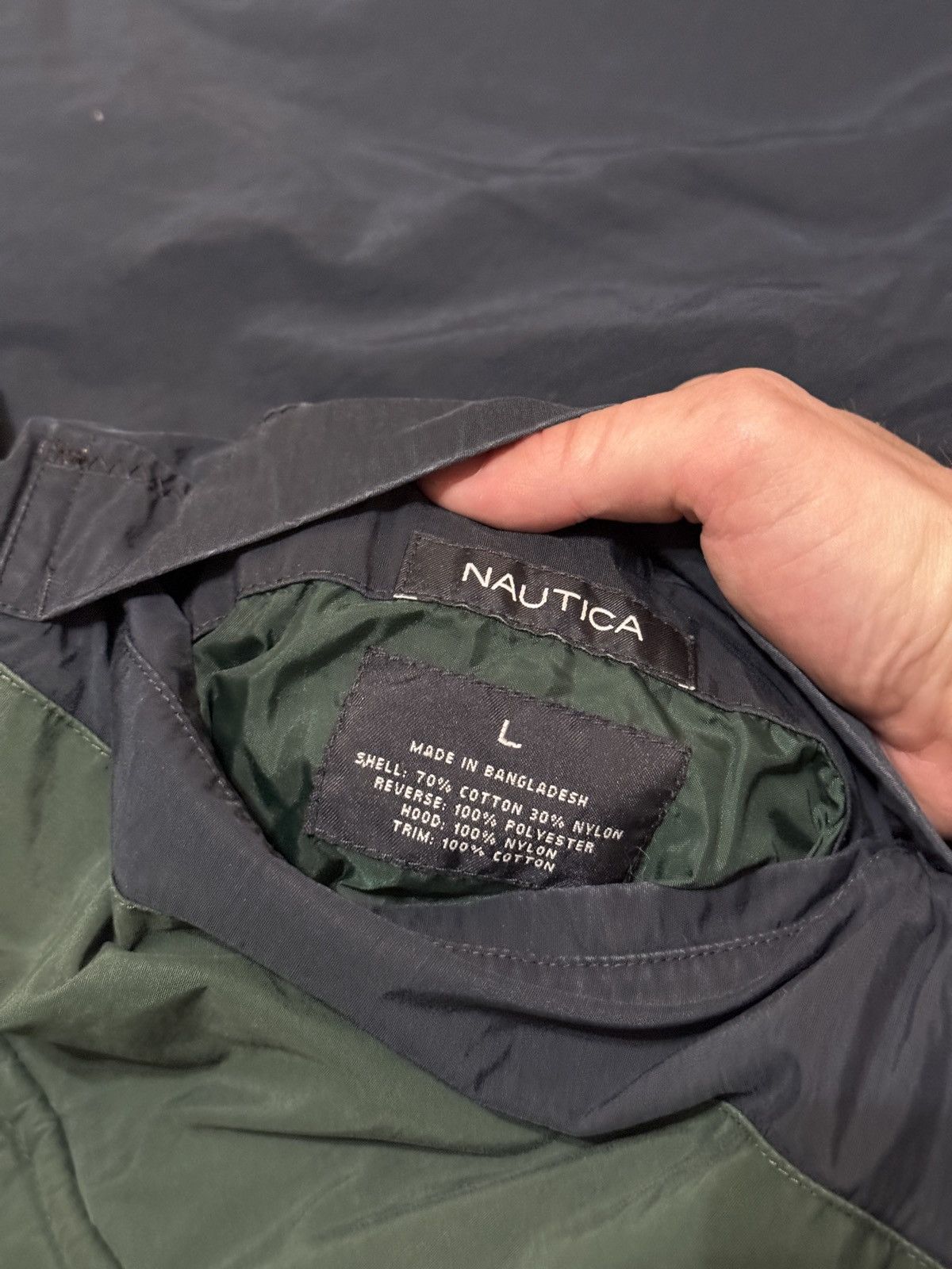 Nautica Nautica Sailing Colorblock 90s Hip Hop Reversible L Jacket Size US L / EU 52-54 / 3 - 11 Thumbnail