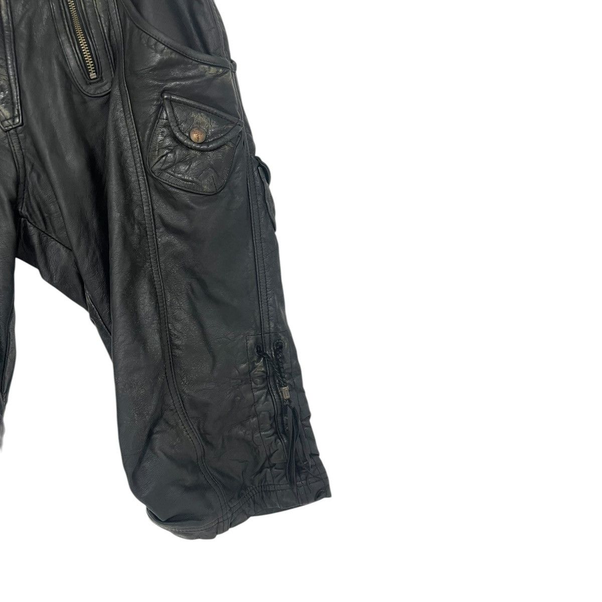 14th Addiction 14th addiction raven leather shorts Size US 30 / EU 46 - 3 Thumbnail