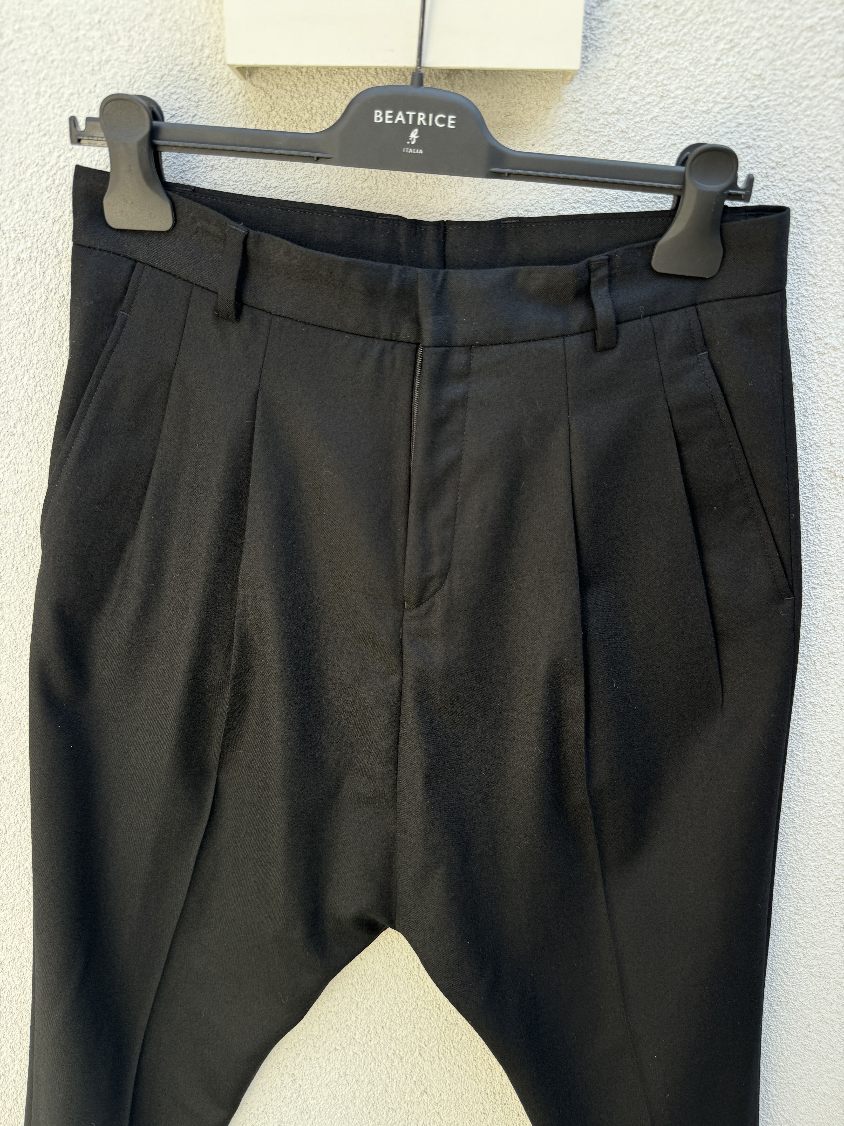 Givenchy Givenchy Wool Drop Crotch - Pad - Harem Trousers EU 46 Size US 32 / EU 48 - 3 Thumbnail