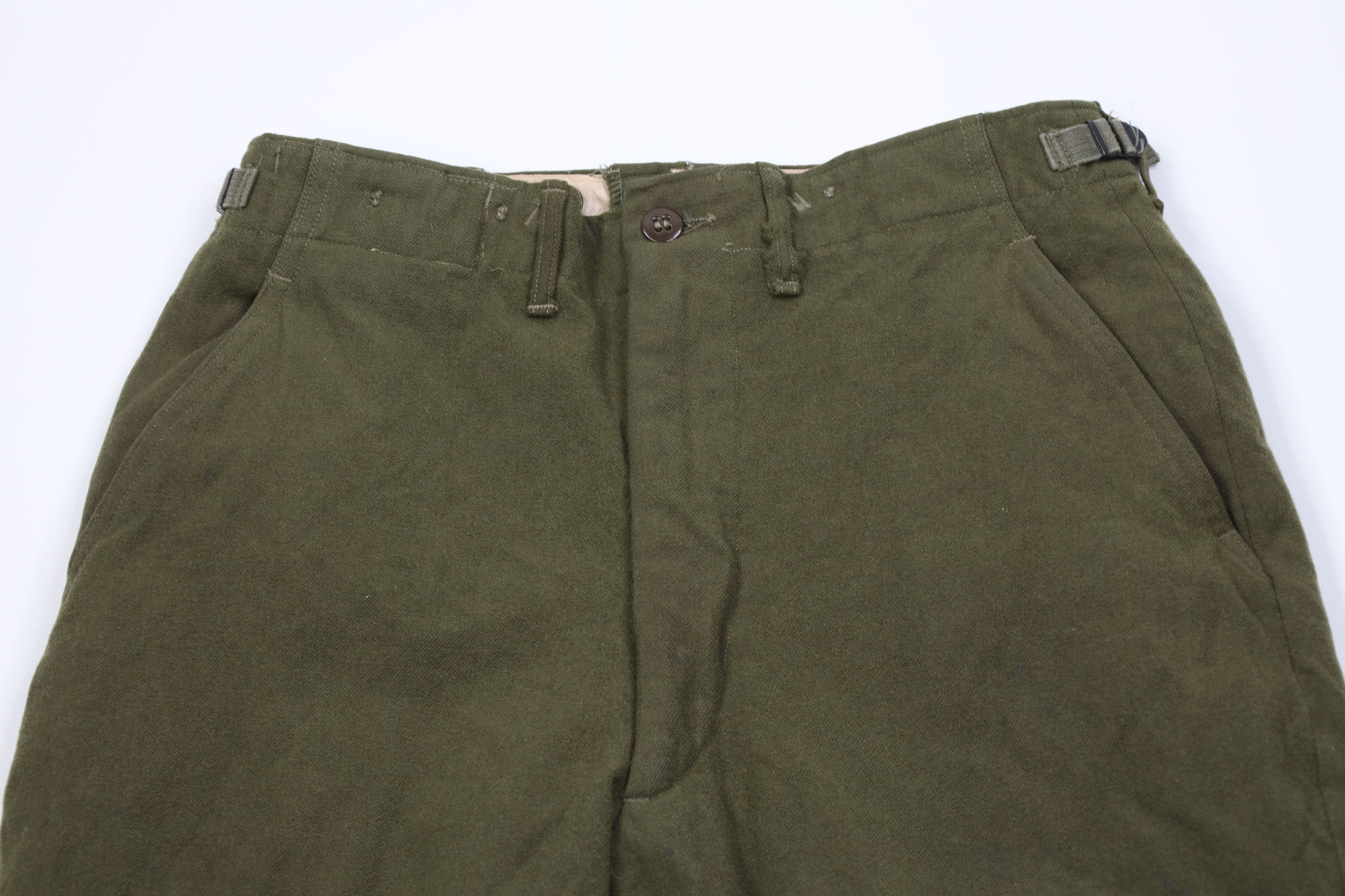 Vintage Vintage 50s Korean War USGI Wide Leg Field Trousers Pants Size US 32 / EU 48 - 2 Thumbnail