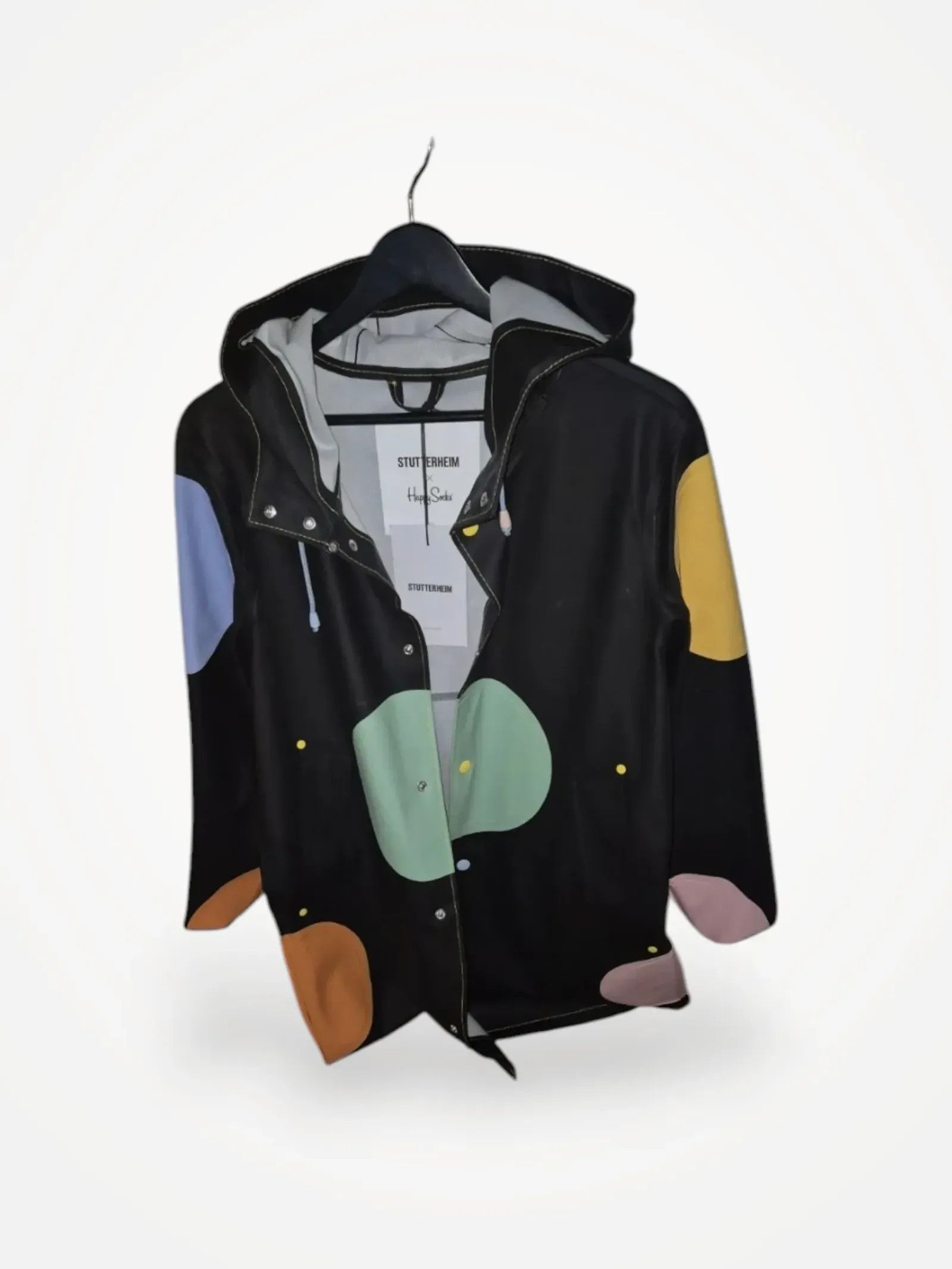 Stutterheim Stutterheim Stockholm Big Dots Jacket Size XS / US 0-2 / IT 36-38 - 1 Thumbnail