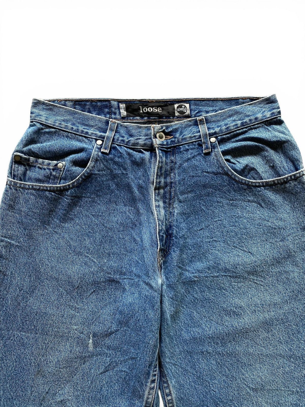 Levi's Vintage 1990’s Levis Silvertab Loose Jorts Blue Pants Size US 33 - 3 Thumbnail