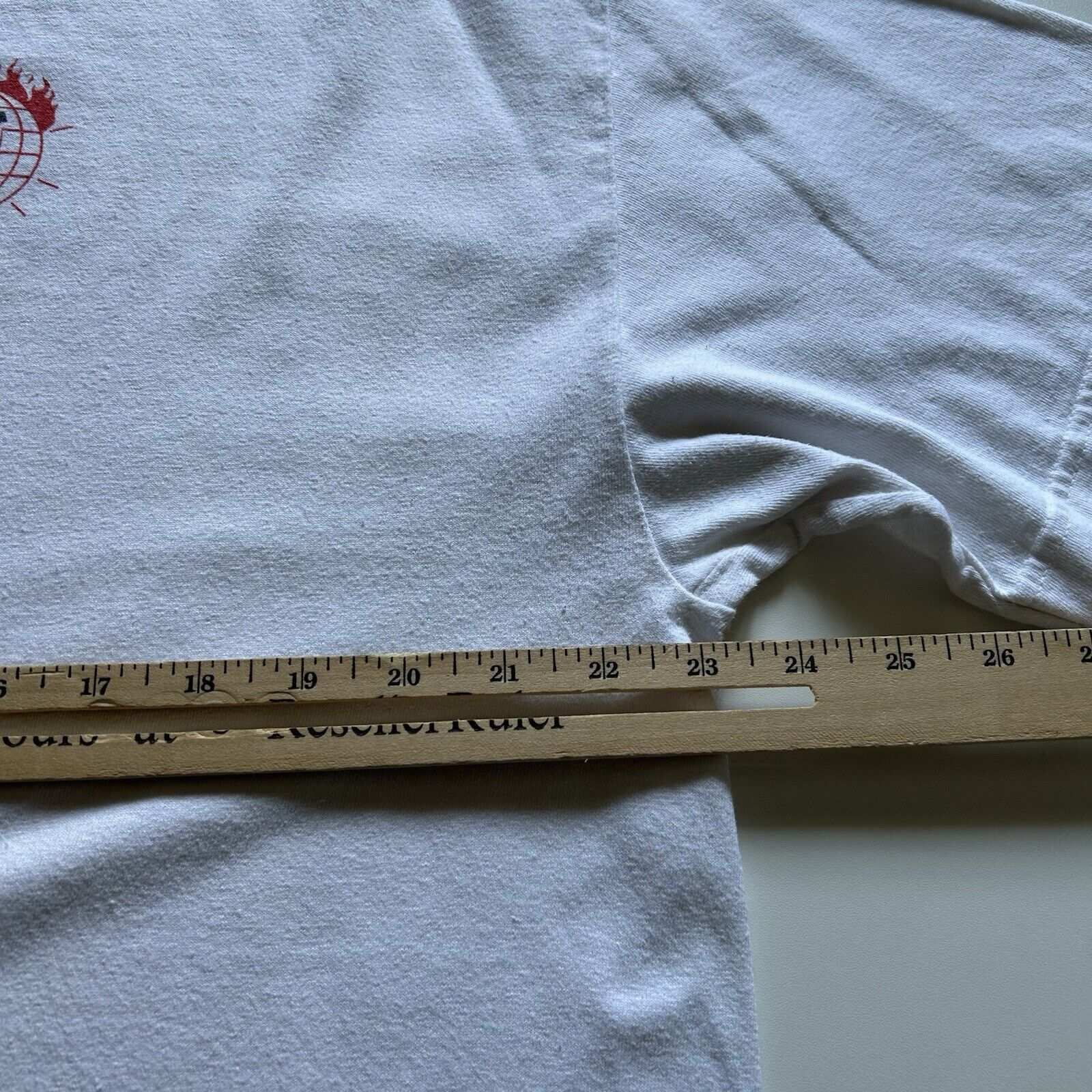 Huf Vintage HUF Thrasher Magazine Graphic T Shirt Men's XL White Size US XL / EU 56 / 4 - 9 Thumbnail