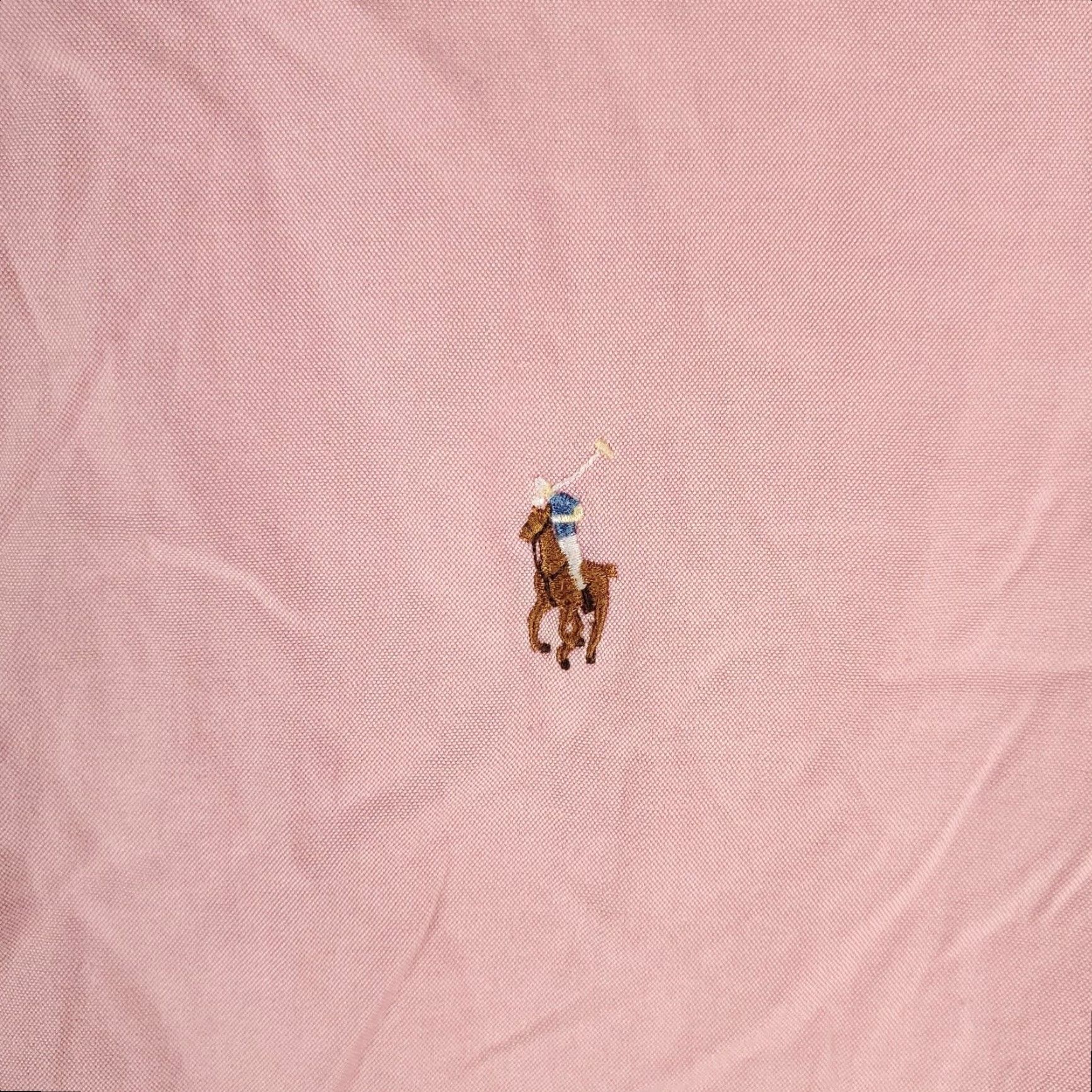 Ralph Lauren Ralph Lauren Shirt Mens 16.5 Pink Dress Button Up Long Sleeve Cotton Solid Size 42R - 3 Thumbnail