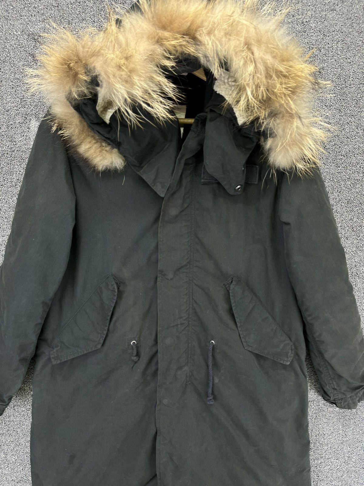 Avirex Vintage Avirex MFG Fur Hoodie Parka Rare Jacket Size S / US 4 / IT 40 - 5 Thumbnail