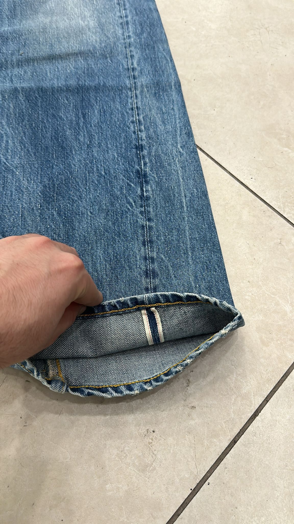 Levi's Vintage Clothing LVC Levi's Vintage Clothing 1955 501XX BigE Selvedge Jeans Size US 32 / EU 48 - 5 Thumbnail