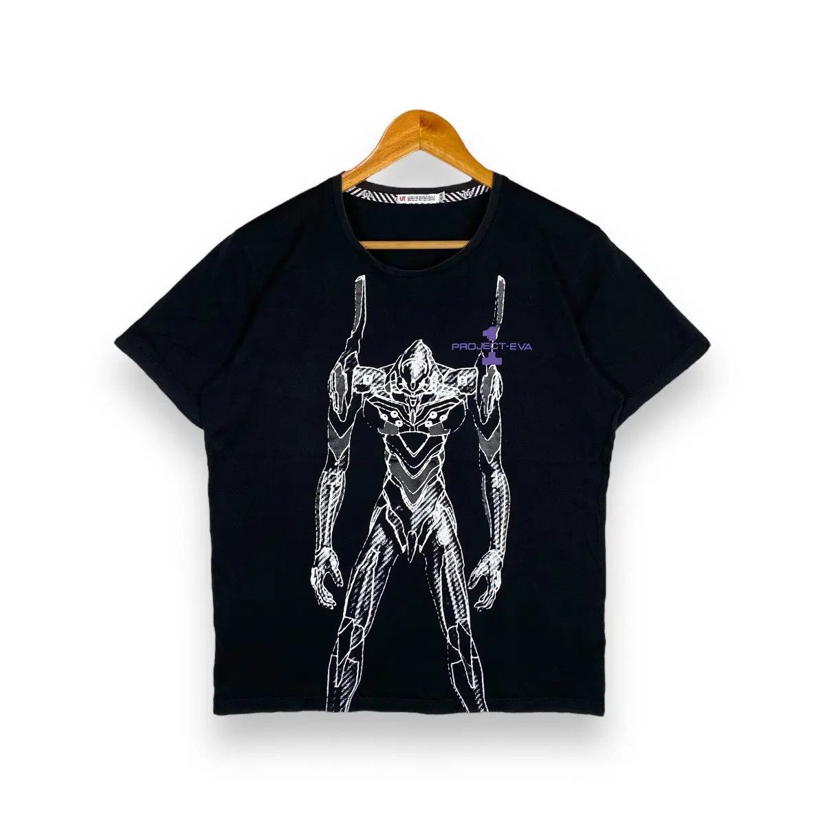 Anime NEON GENESIS EVANGELION PROJECT UNIT-01 ANIME MOVIE TEE Size US M / EU 48-50 / 2 - 1 Thumbnail
