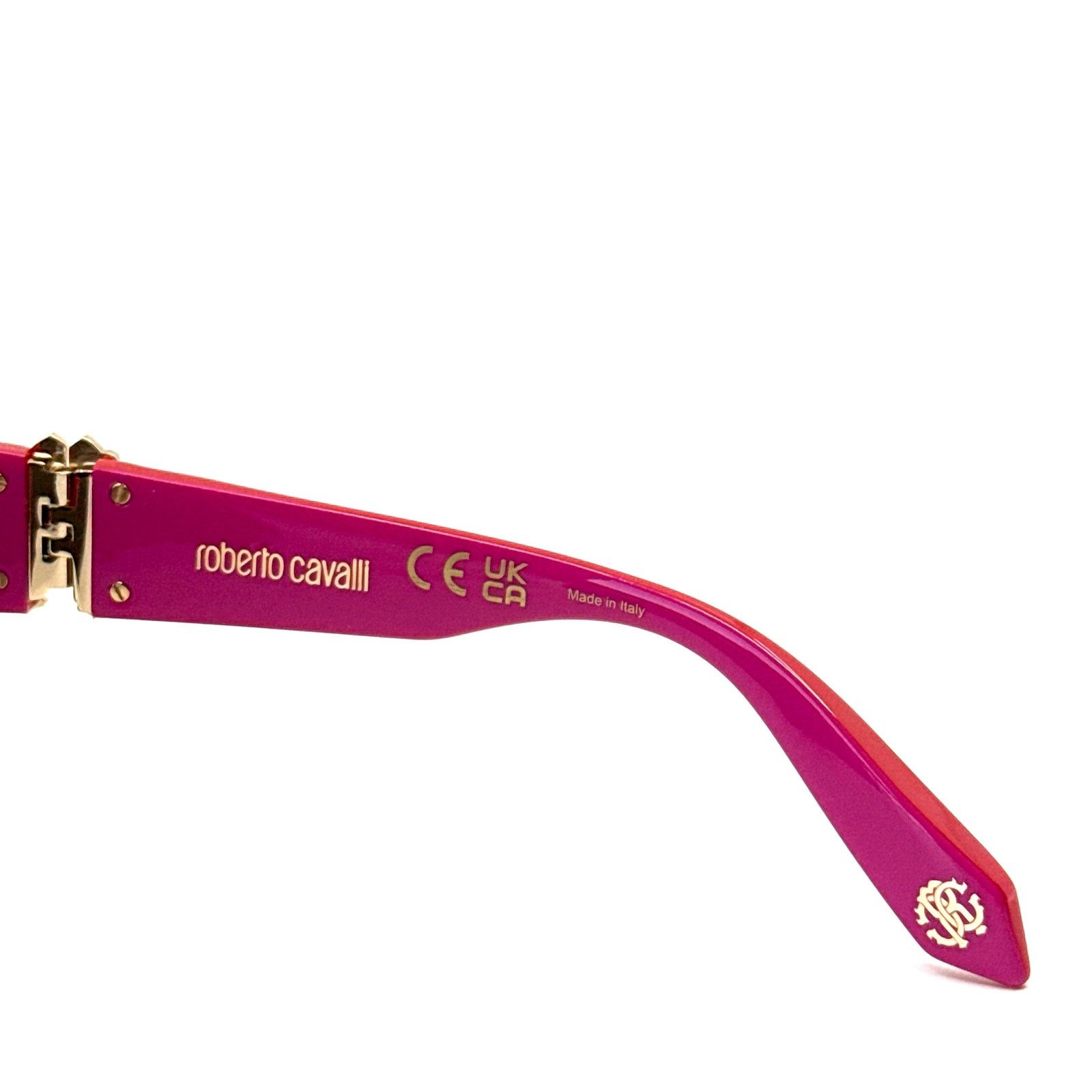 Roberto Cavalli New, ROBERTO CAVALLI Sunglasses SRC037 Col.09RV Authentic Size ONE SIZE - 9 Thumbnail