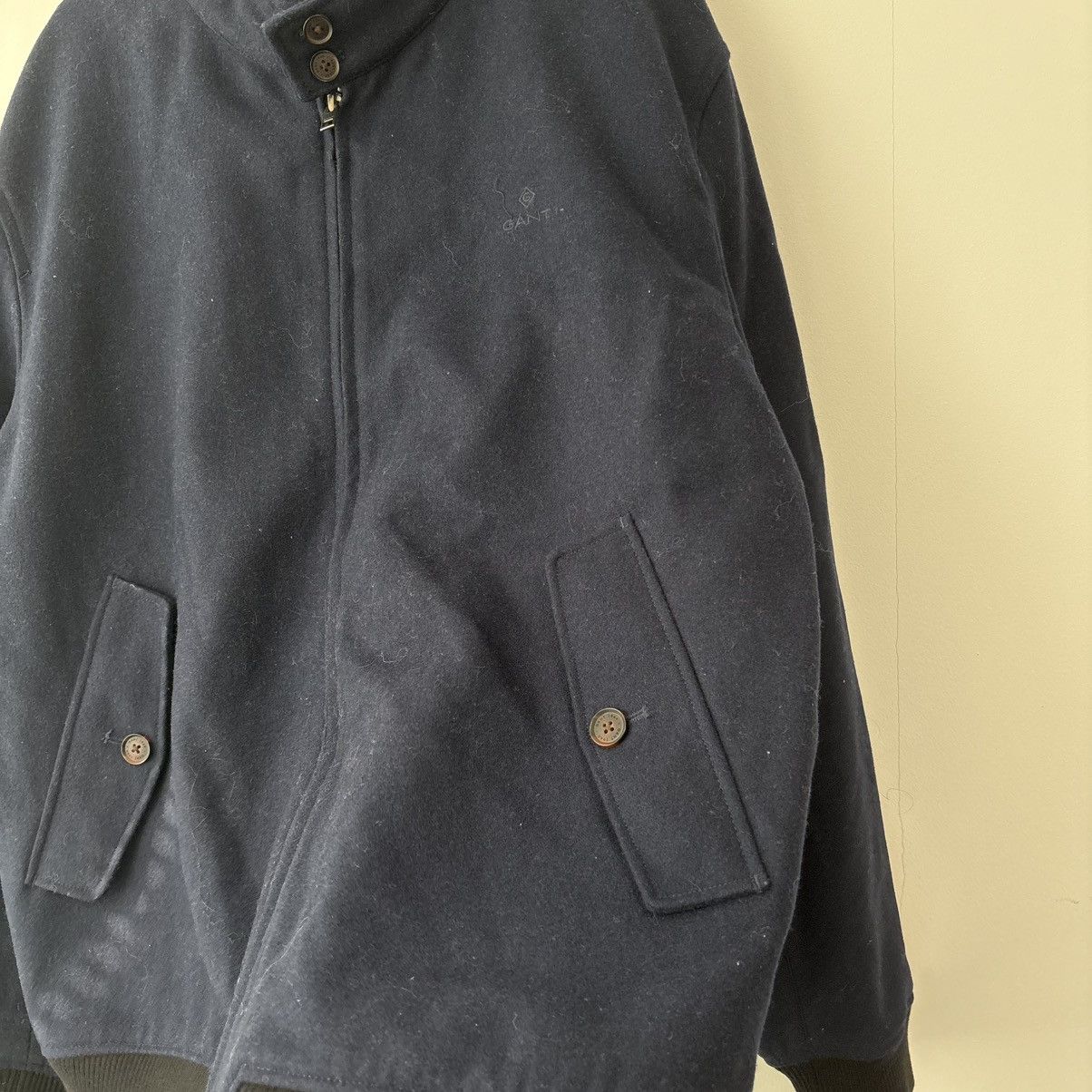 Gant Vibtage Gant Mens Wool jacket casual retro luxury Size US XL / EU 56 / 4 - 4 Thumbnail