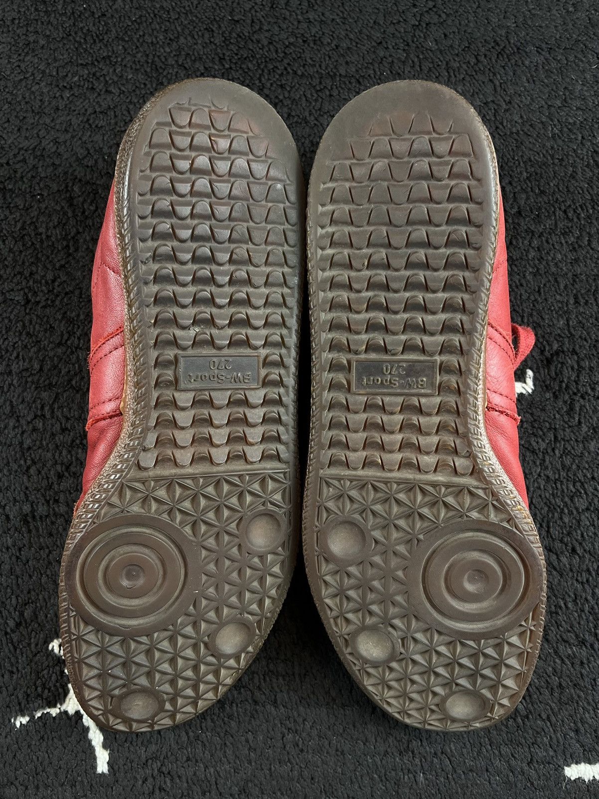 Maison Margiela AW05 Maison Margiela Vintage Red Leather Replica Gats Size US 9 / EU 42 - 5 Thumbnail