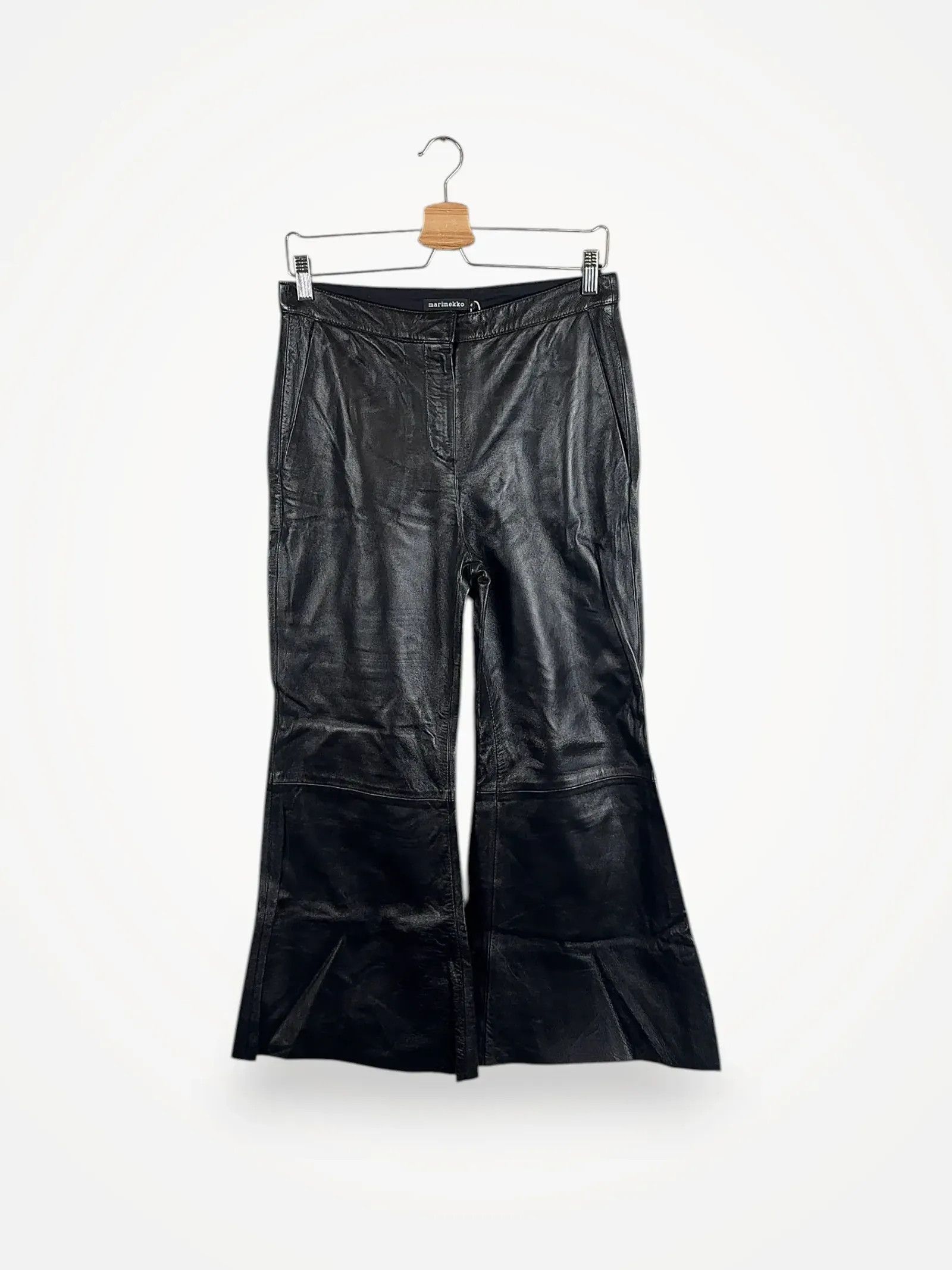 Marimekko Marimekko Jenna Leather Pants Size 26" / US 2 / IT 38 - 1 Thumbnail
