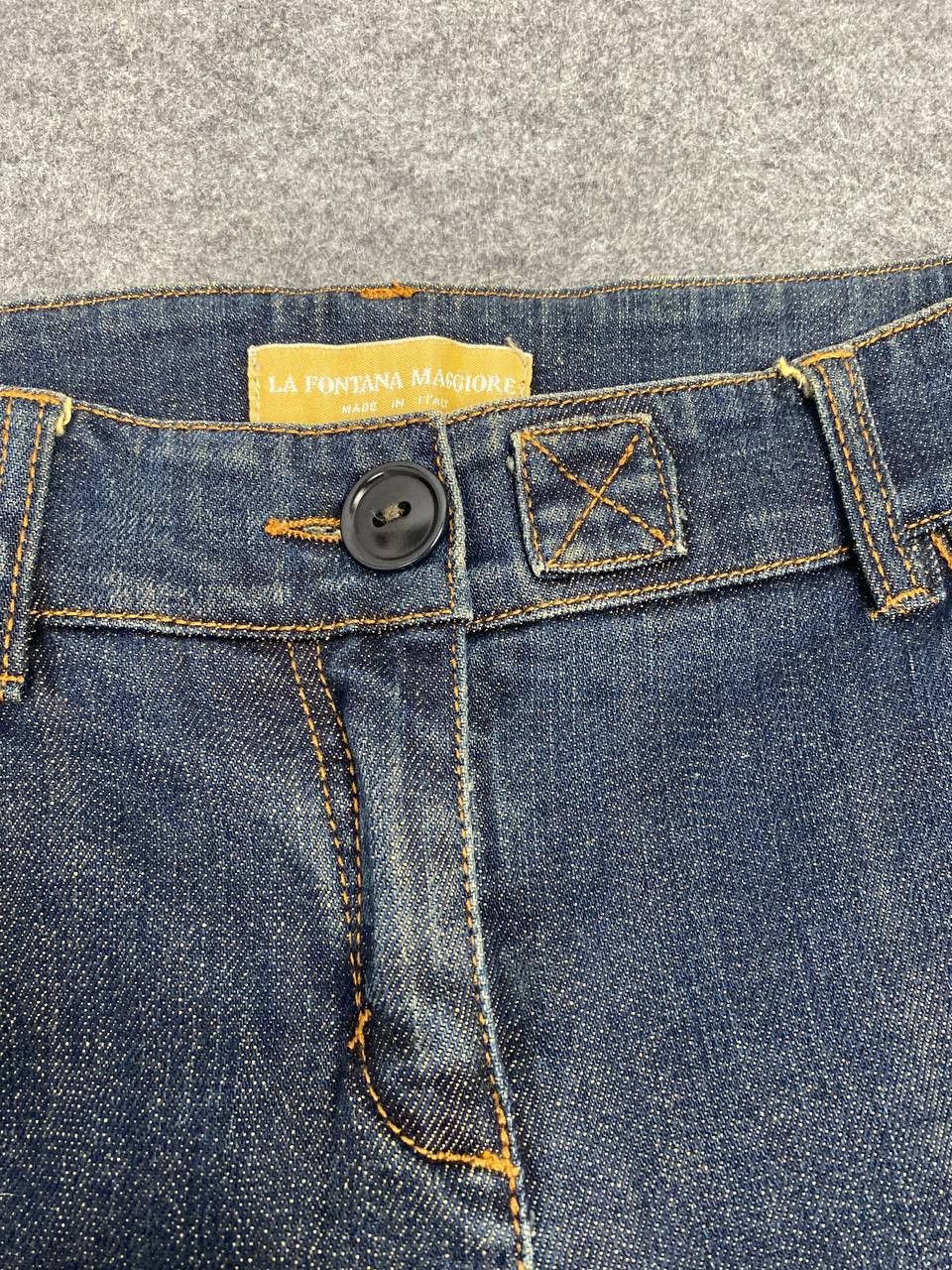 Italic la fontana maggiore italy low bootcut denim Size 32" / US 10 / IT 46 - 8 Thumbnail