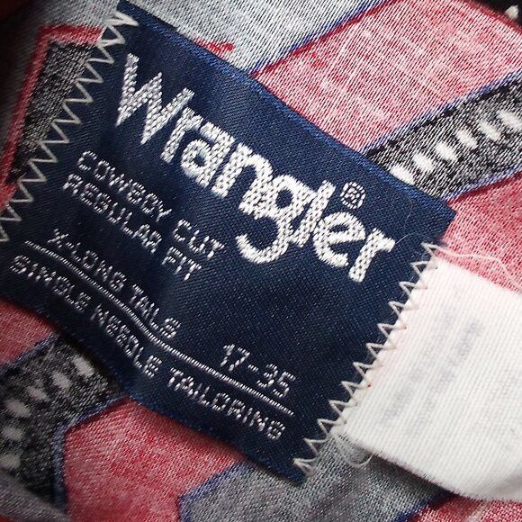 Vintage × Wrangler Vintage Wrangler Zig Zag Arrows Western Button Shirt Size US XXL / EU 58 / 5 - 3 Thumbnail