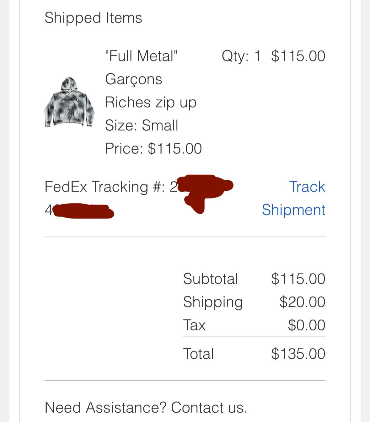 Other Full Metal Garcons Riches Zip-Up Size US S / EU 44-46 / 1 - 5 Thumbnail
