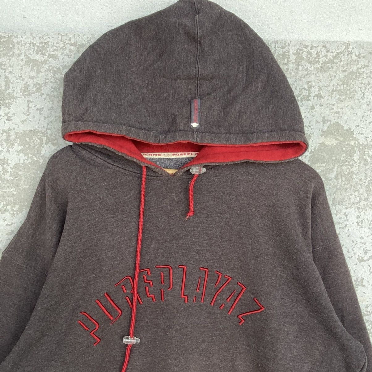 Other Vintage Puareplayaz com Embroidery Hoodie Sweater Gray Sz XL Size US XL / EU 56 / 4 - 4 Thumbnail