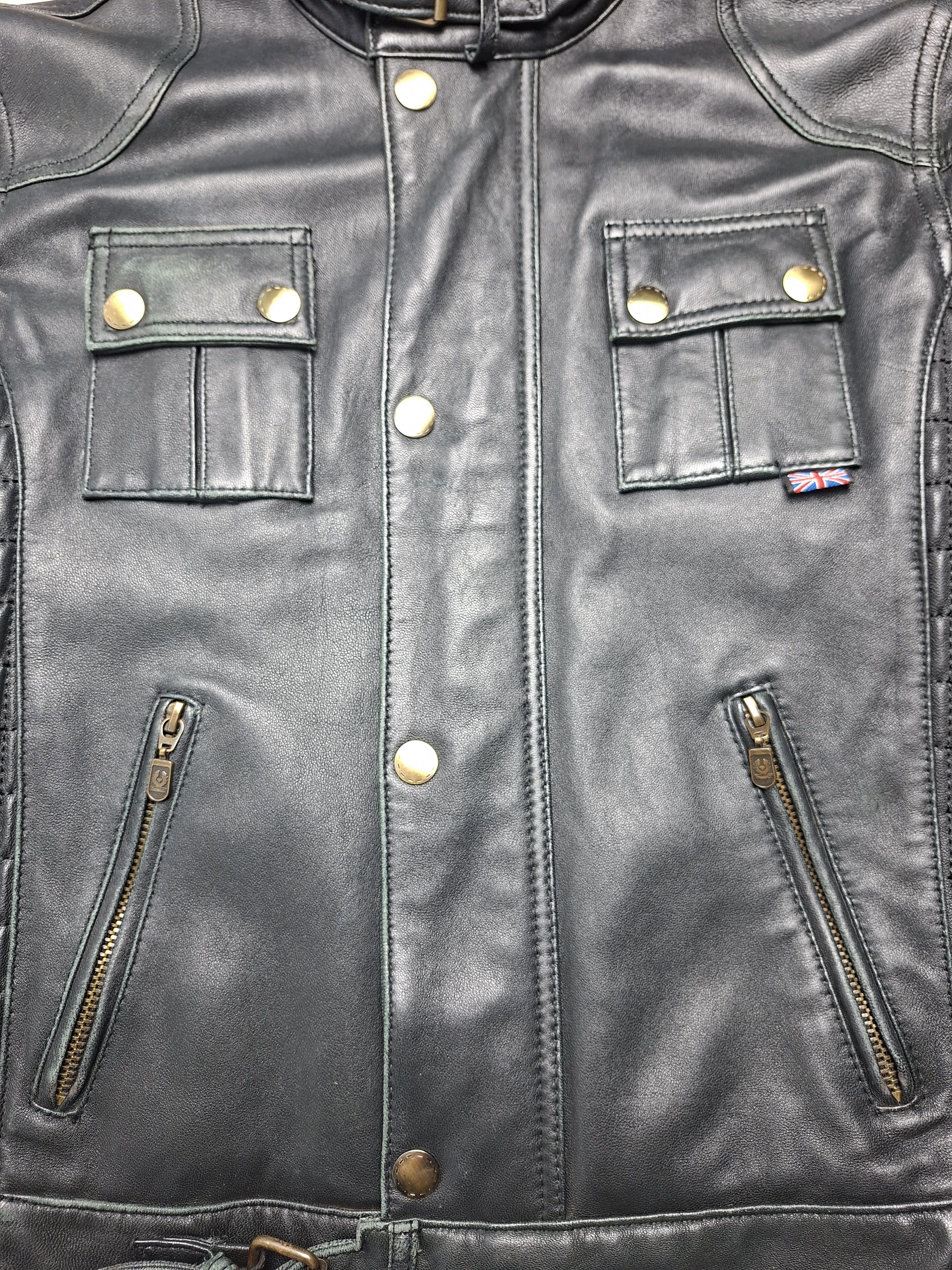 Belstaff Vintage Belstaff Gold Label Nylon Moto Biker Jacket Size L / US 10 / IT 46 - 3 Thumbnail