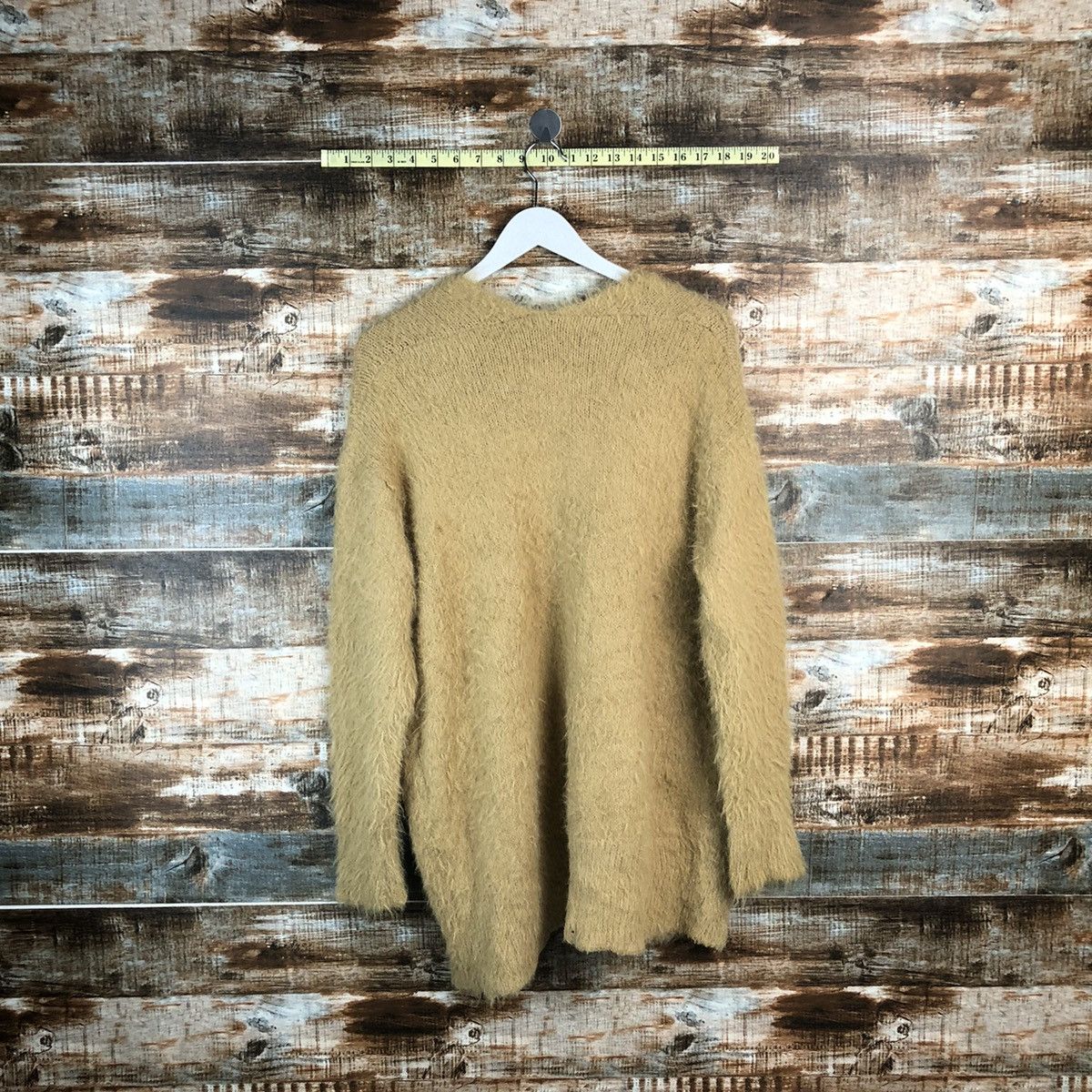 LOWRYS FARM Lowrys Farm Brown Cardigan mohair fur shaggy Knitwear #A1317 Size M / US 6-8 / IT 42-44 - 12 Thumbnail